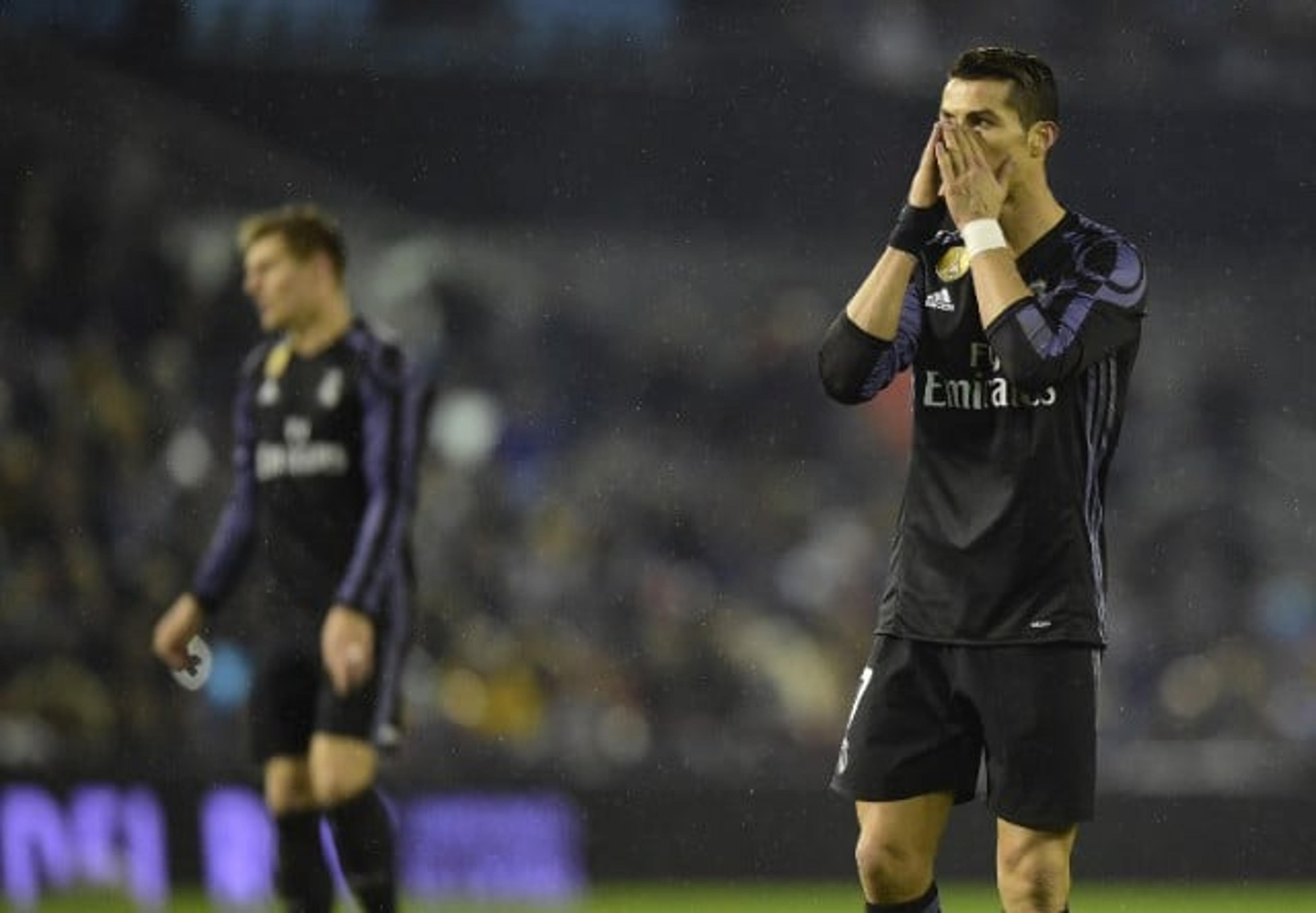 Cristiano Ronaldo faz de falta, mas Real só empata e cai na Copa do Rei