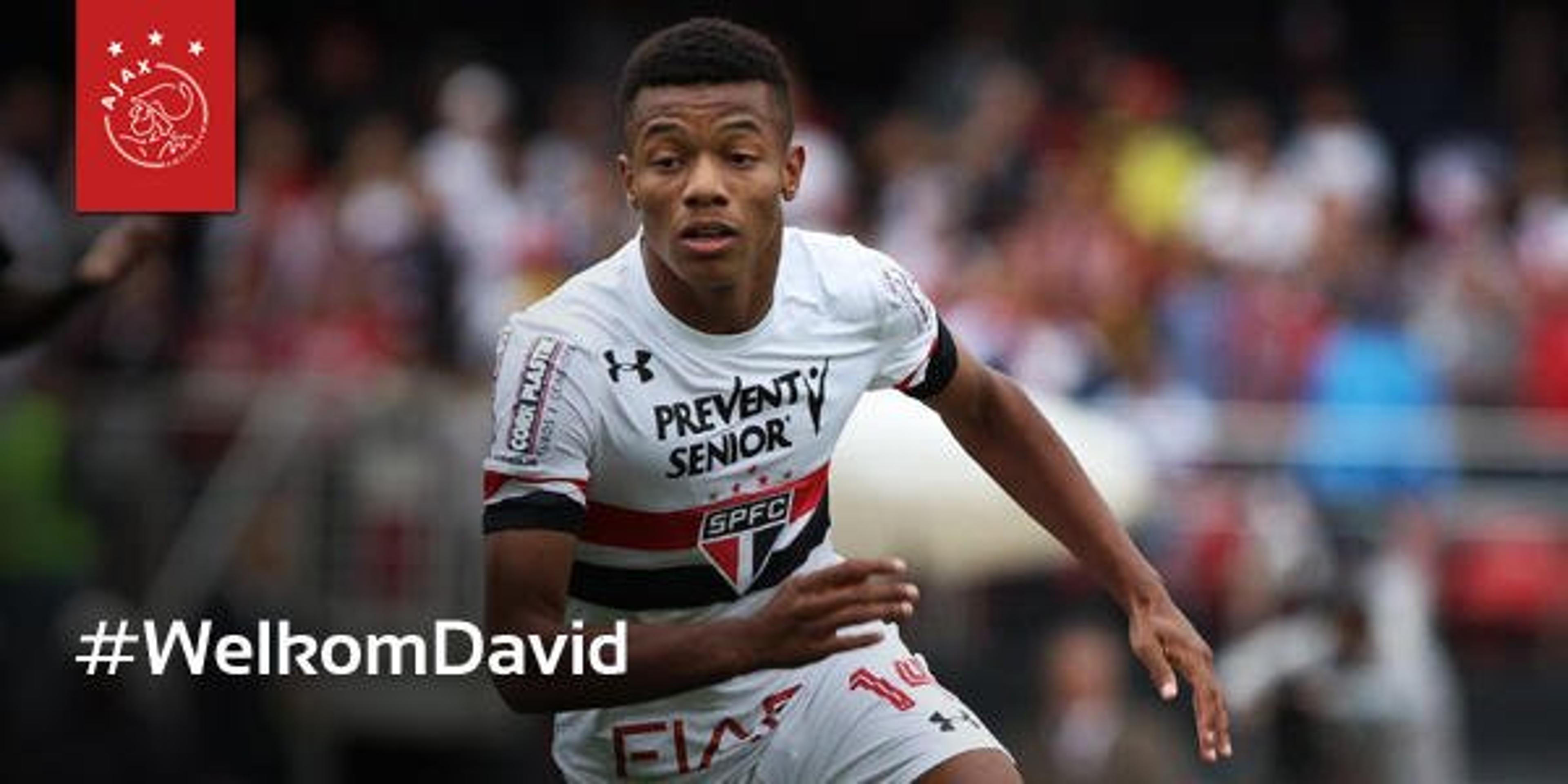 Ajax anuncia Neres, e diz que pagará 12 milhões de euros ao São Paulo