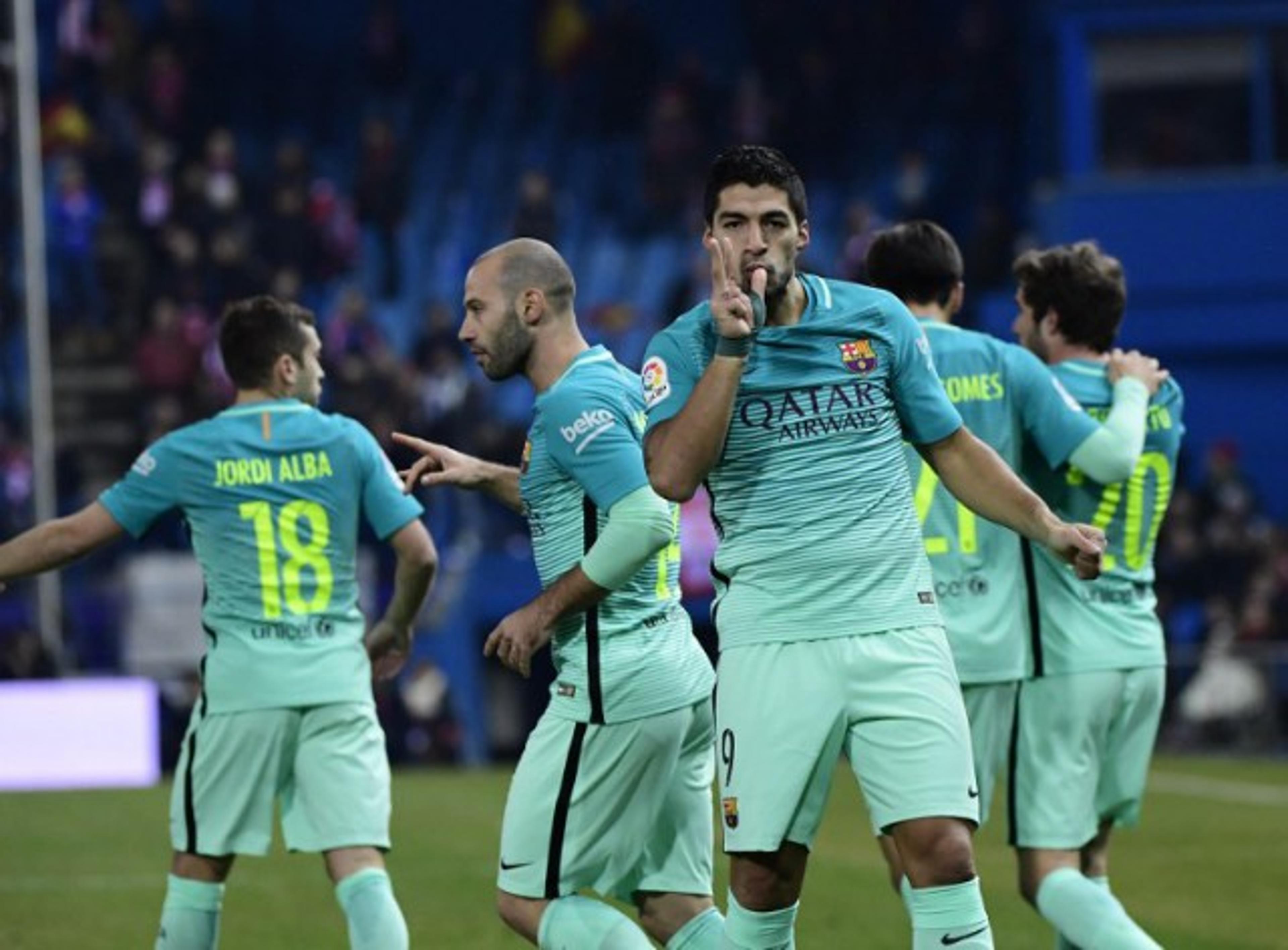 Com gol de placa de Suárez, Barcelona vence o Atlético em Madri