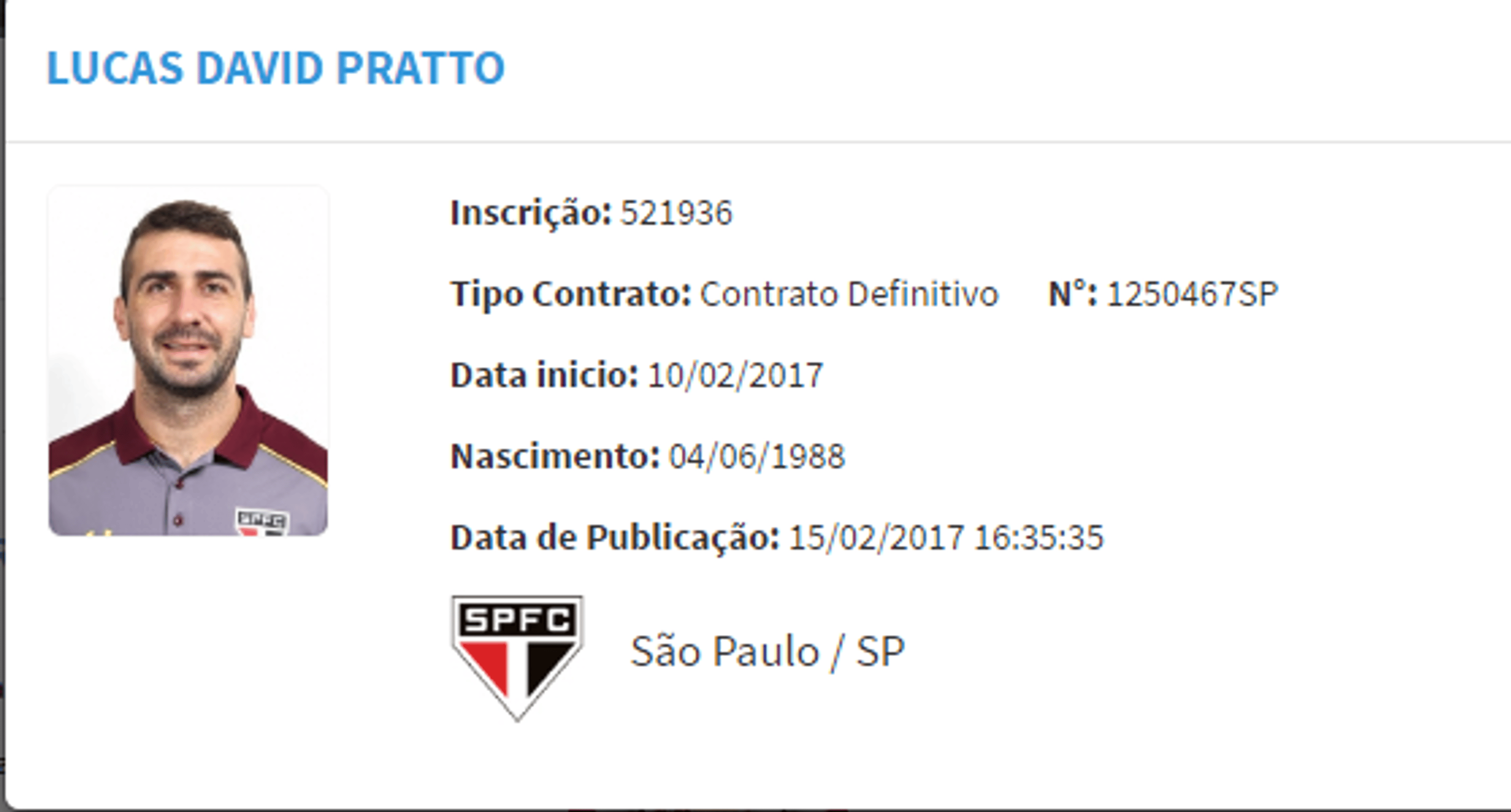 Pratto é registrado e poderá estrear no Morumbi contra o Mirassol