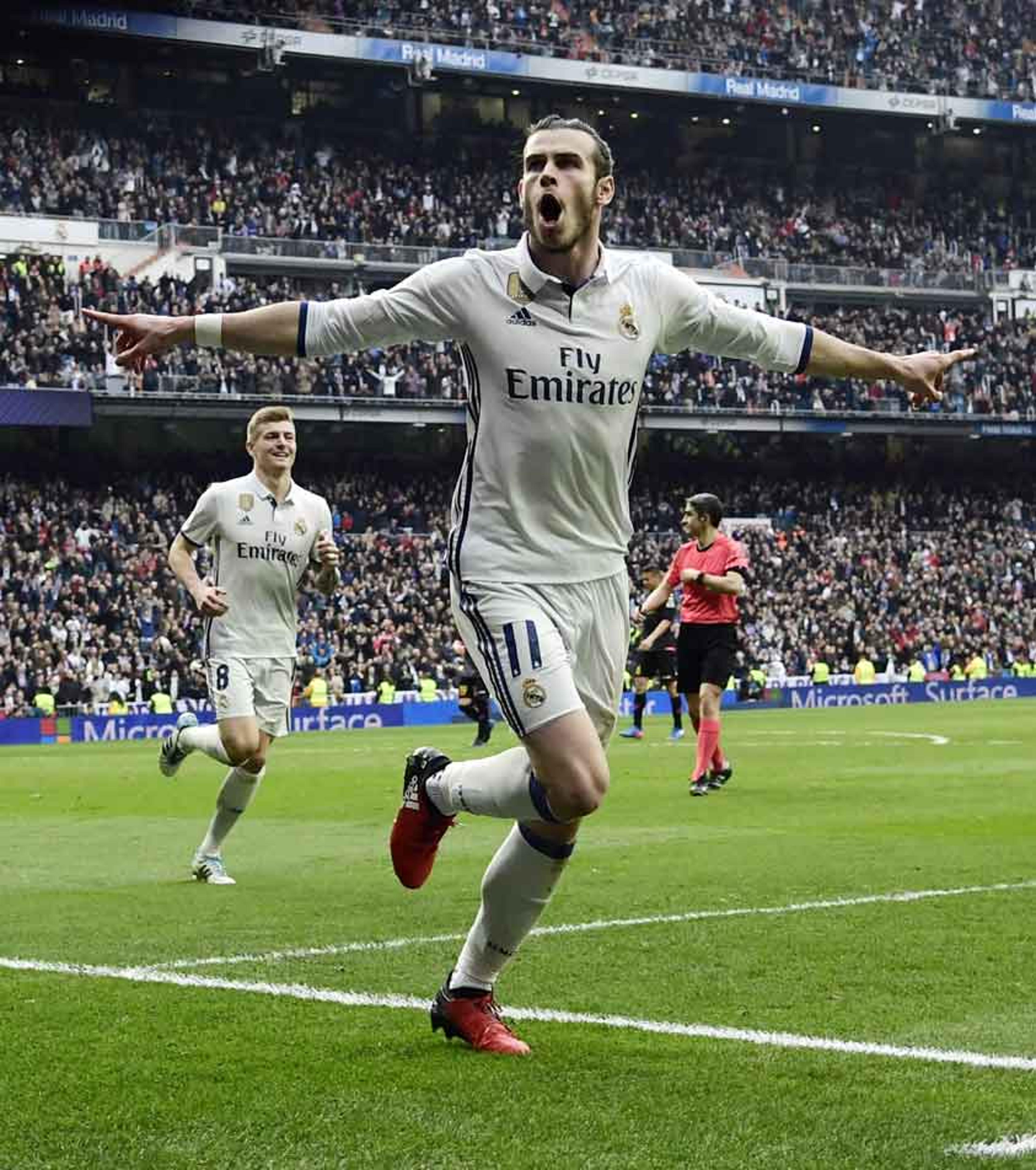 Com gol de Bale, Real Madrid vence o Espanyol e dispara na liderança