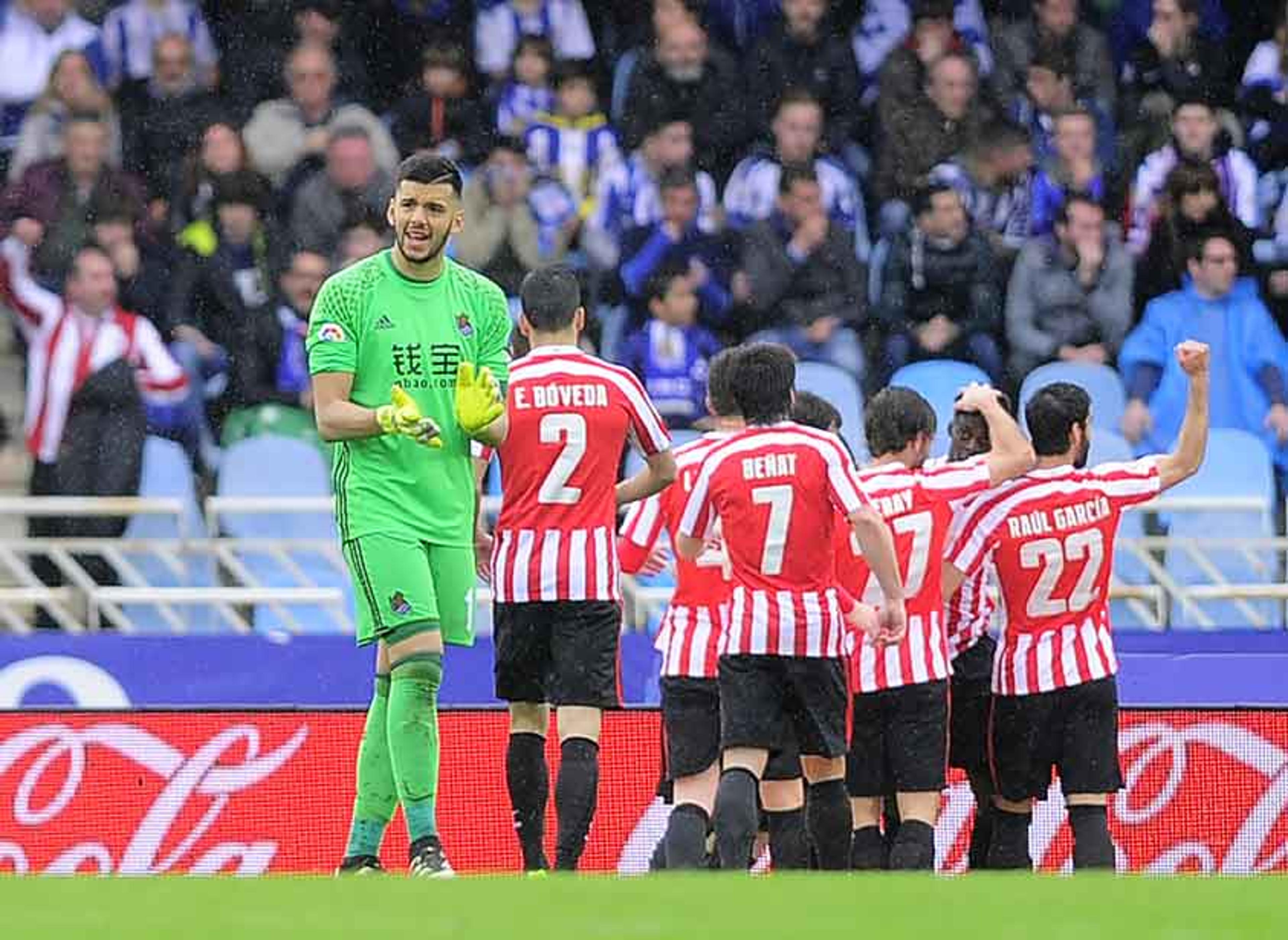 Athletic Bilbao supera Real Sociedad no clássico basco pelo Espanhol