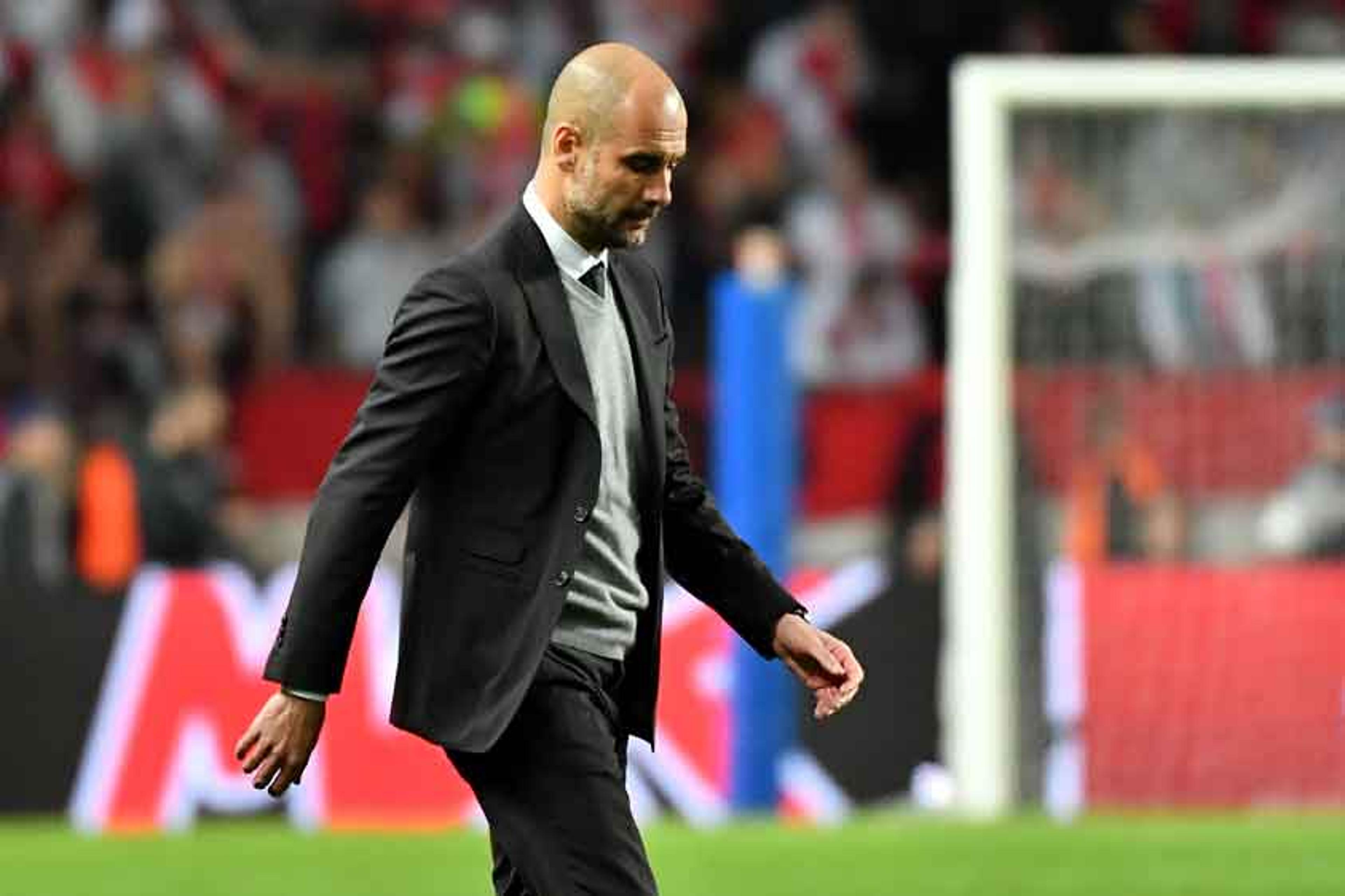 Pep Guardiola lamenta primeiro tempo ruim: ‘Não estávamos lá’