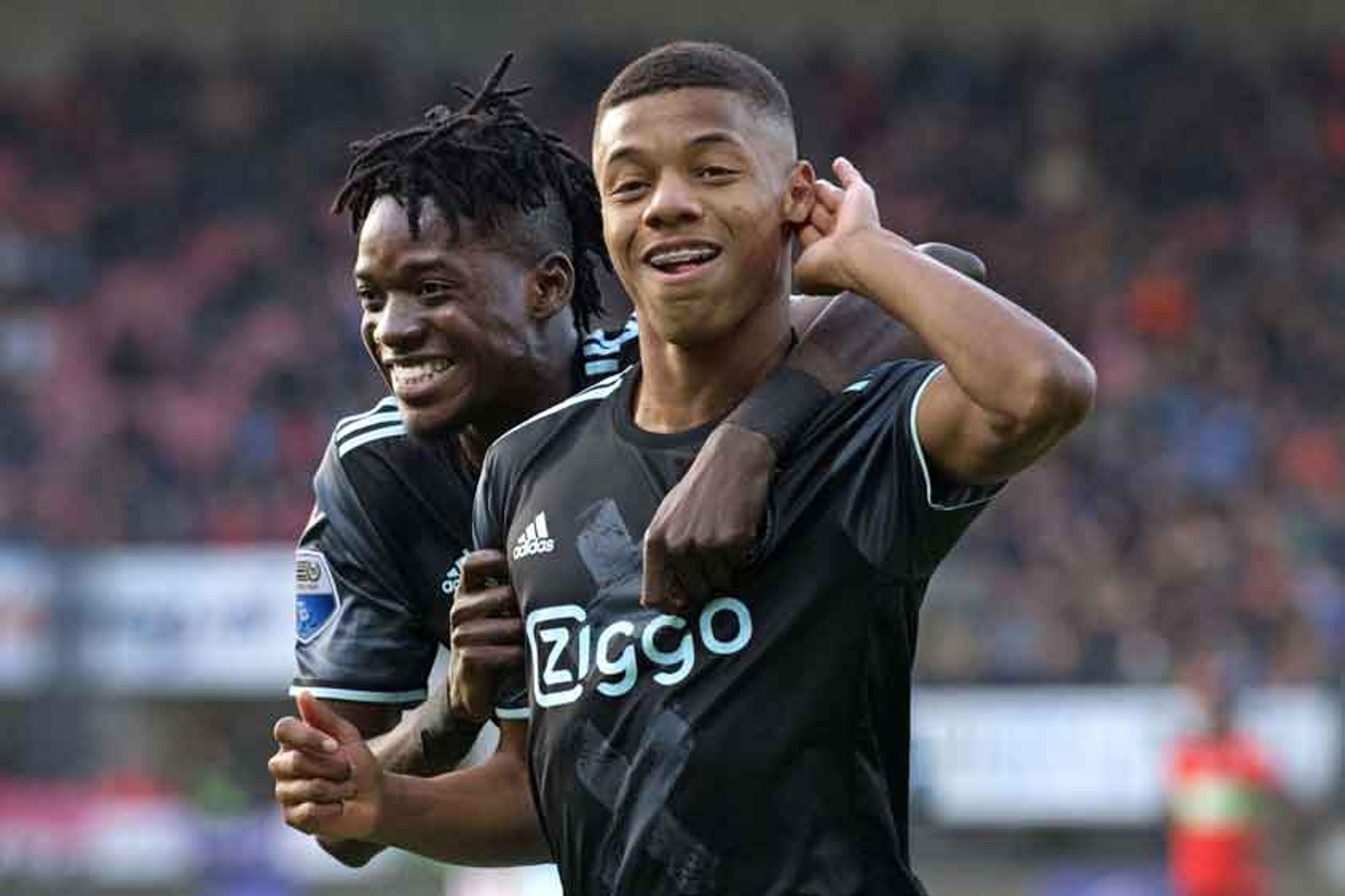 David Neres marca em goleada do Ajax no Campeonato Holandês