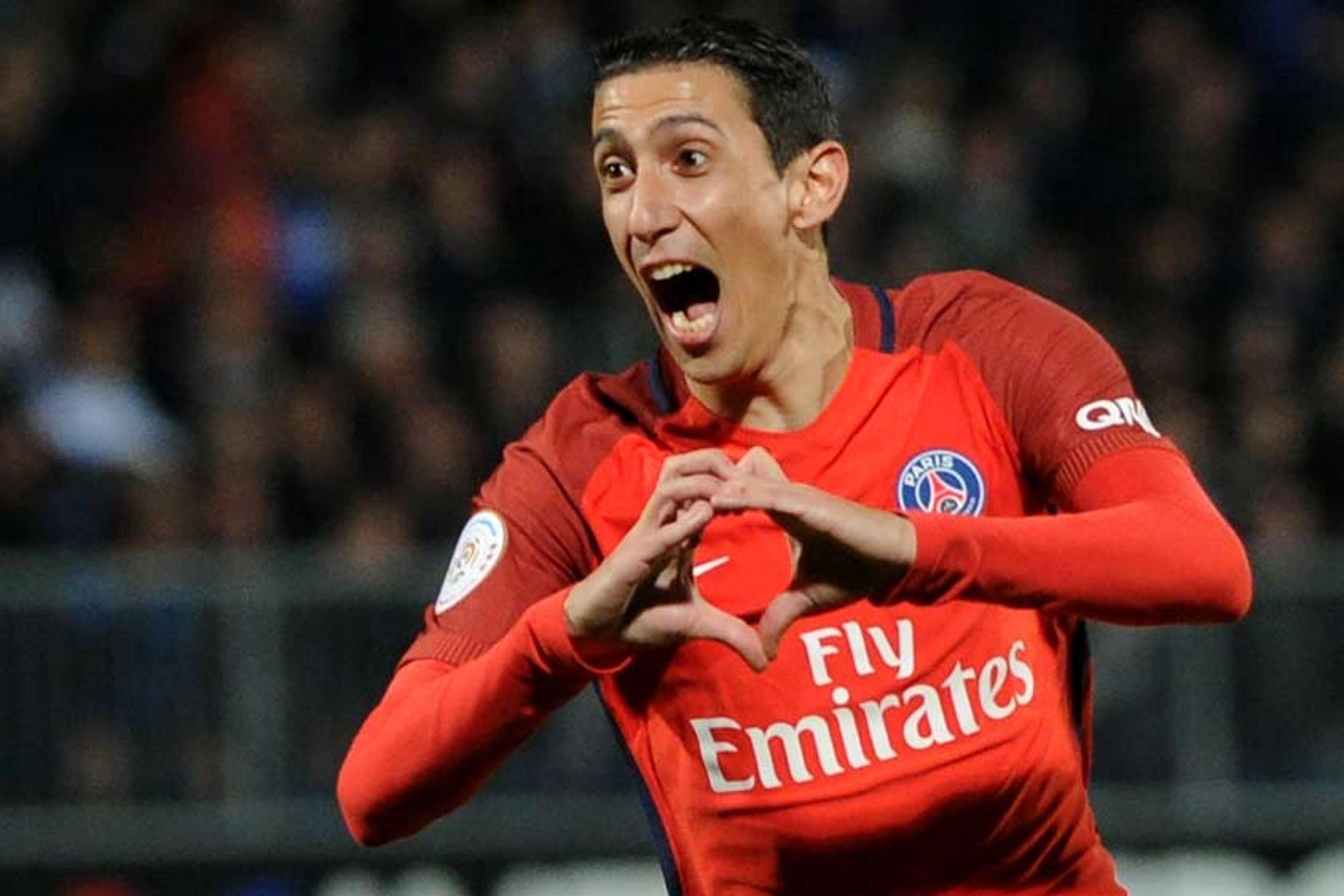 Lucas atinge marca, e PSG vence Angers com dois gols de Di María