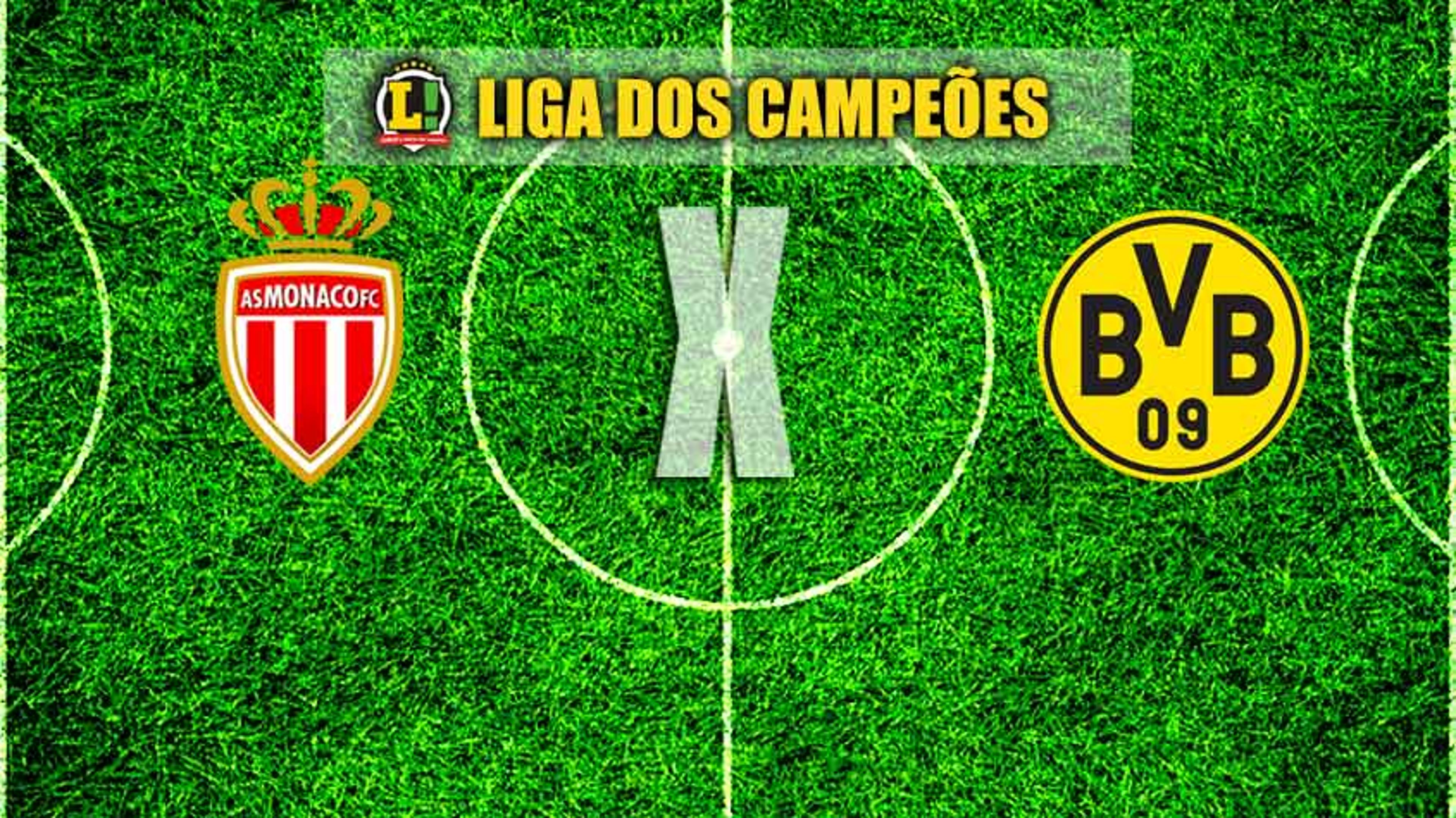 Dortmund precisa de gols para passar pelo Monaco na Champions