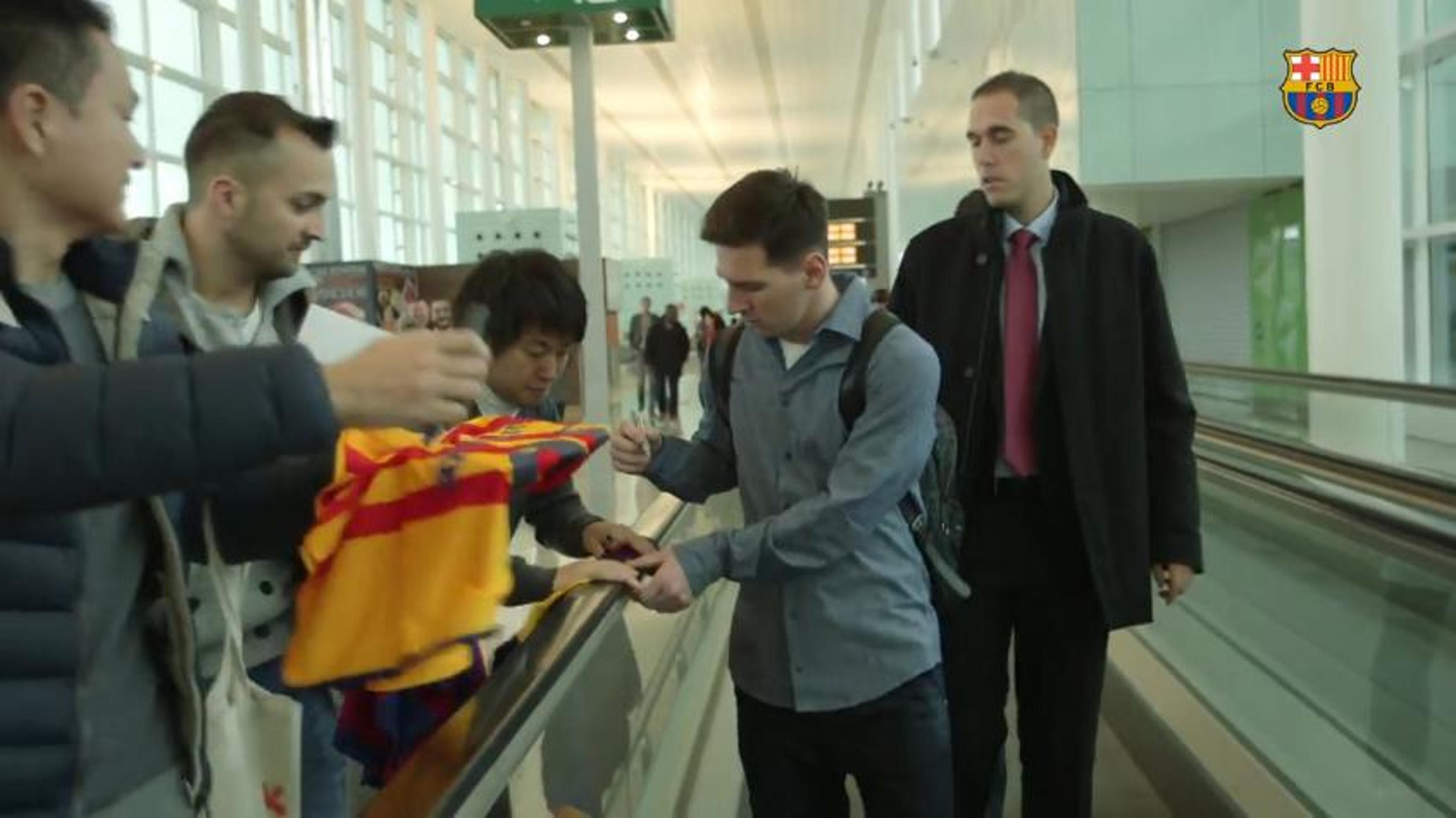 Como caminham os deuses na Terra. Veja o dia a dia de Lionel Messi!