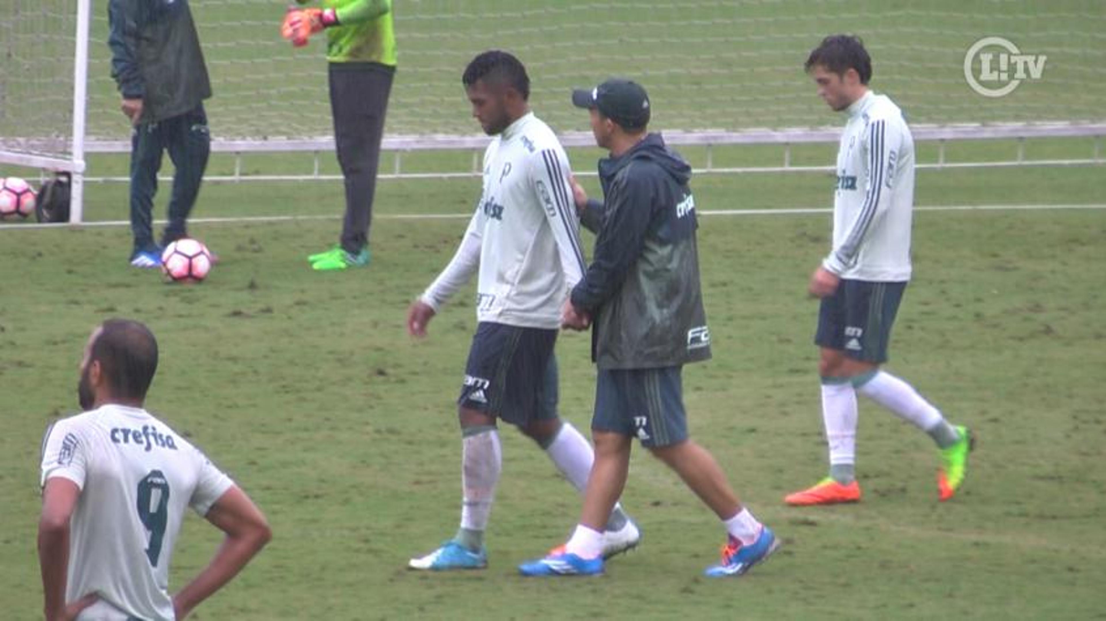 Auxiliar comanda treino do Palmeiras após saída de Eduardo Baptista. Veja!