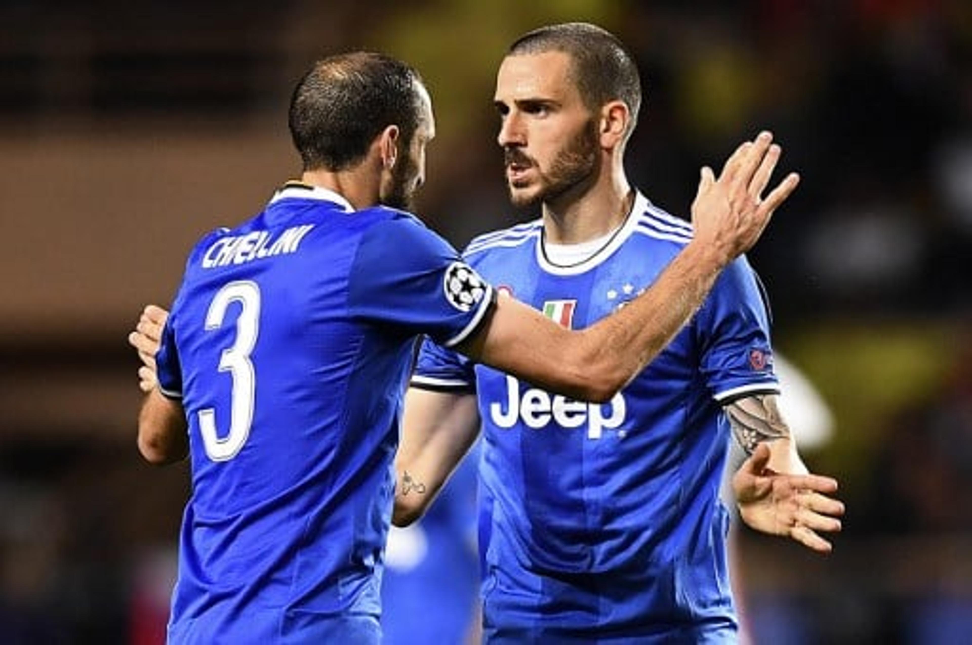 Chiellini elogia ex-parceiro de Juve: ‘Bonucci é um irmão para mim’