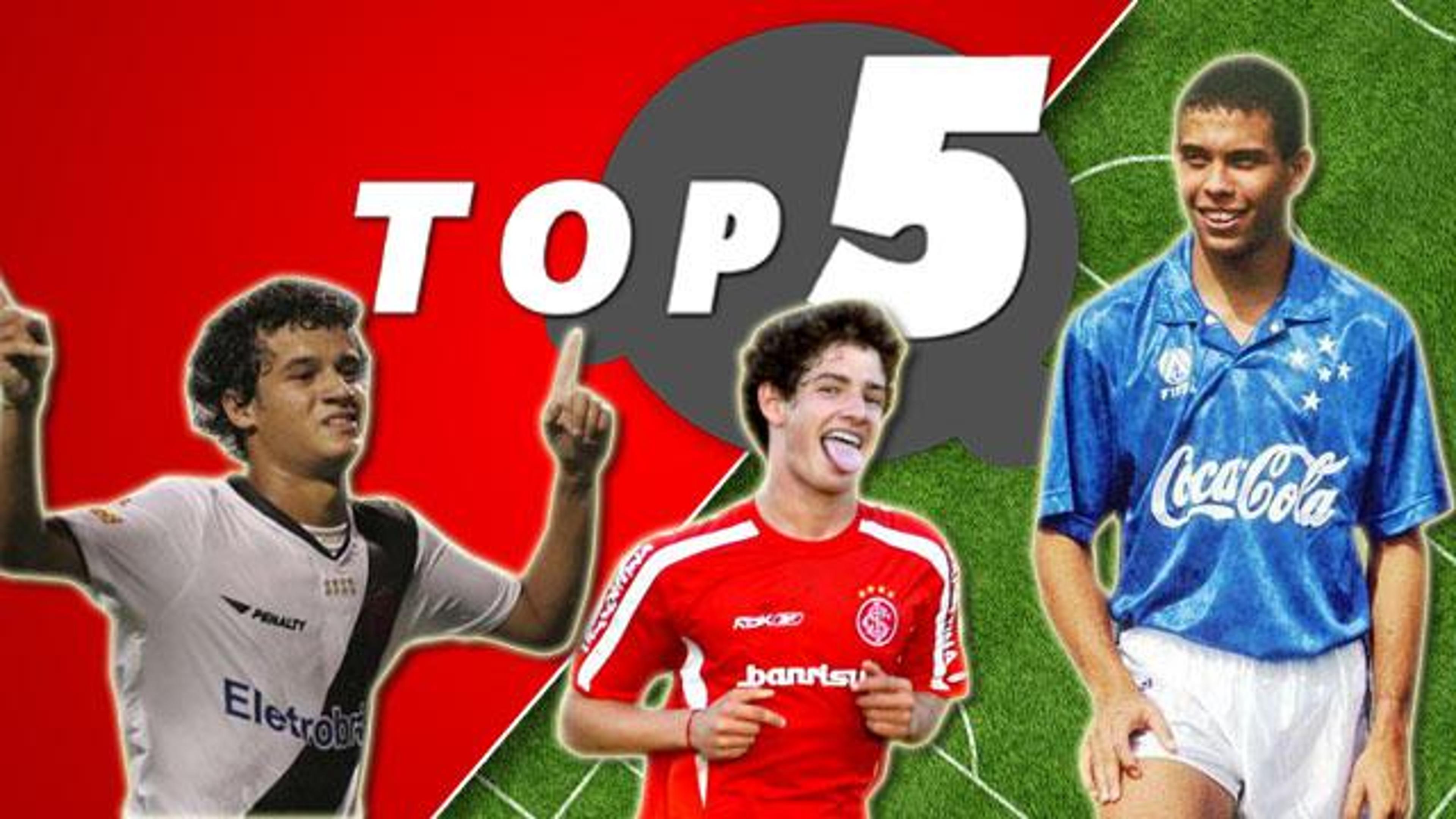 Top 5: As promessas brasileiras vendidas para a Europa antes dos 18 anos