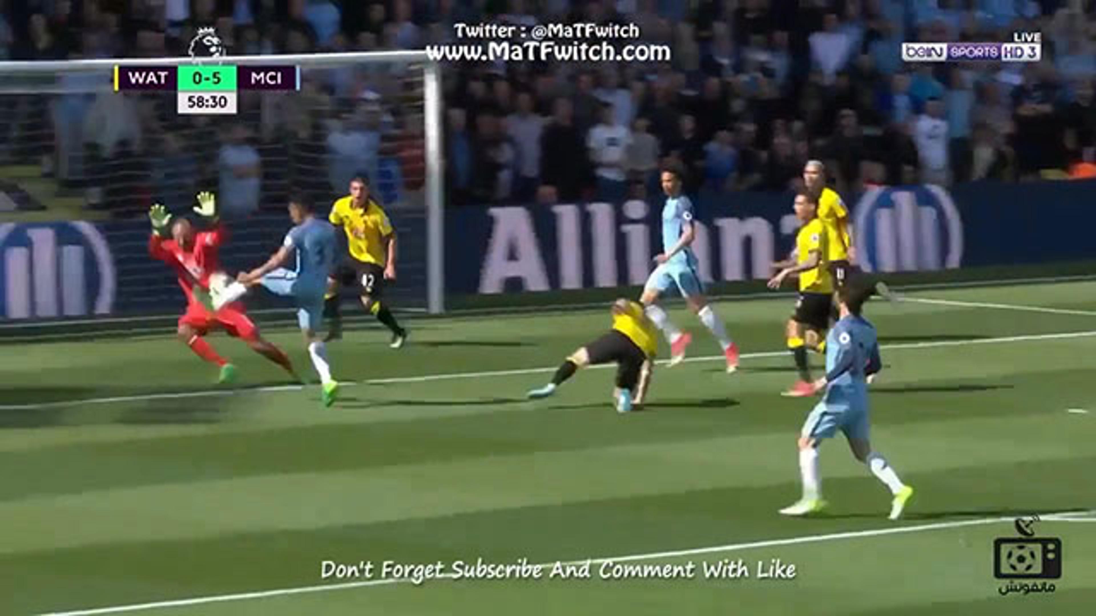 VÍDEO: Gabriel Jesus fecha temporada na Premier League com belo gol contra o Watford