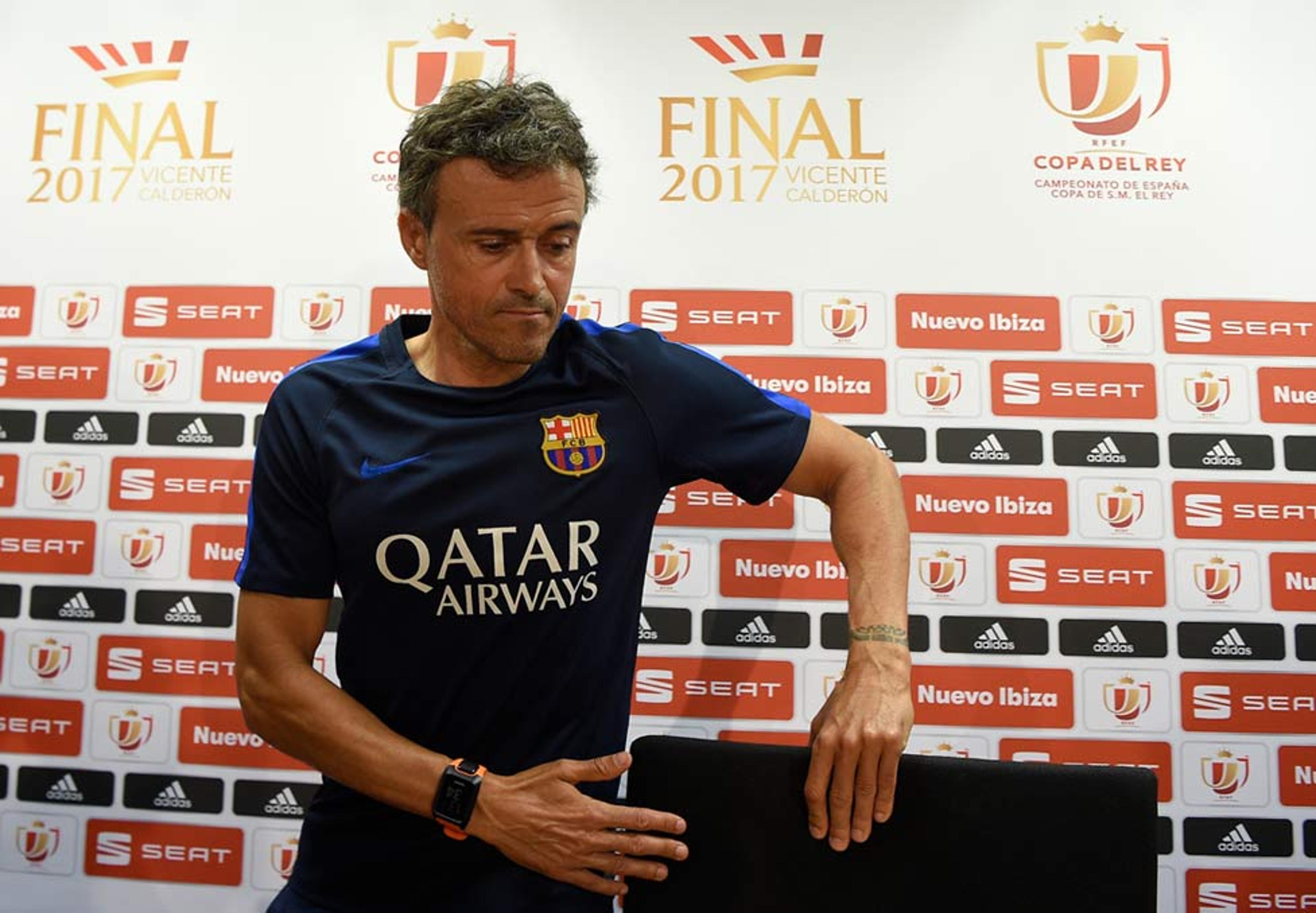 No adeus de Luis Enrique, Barça pega o Alavés na final da Copa do Rei