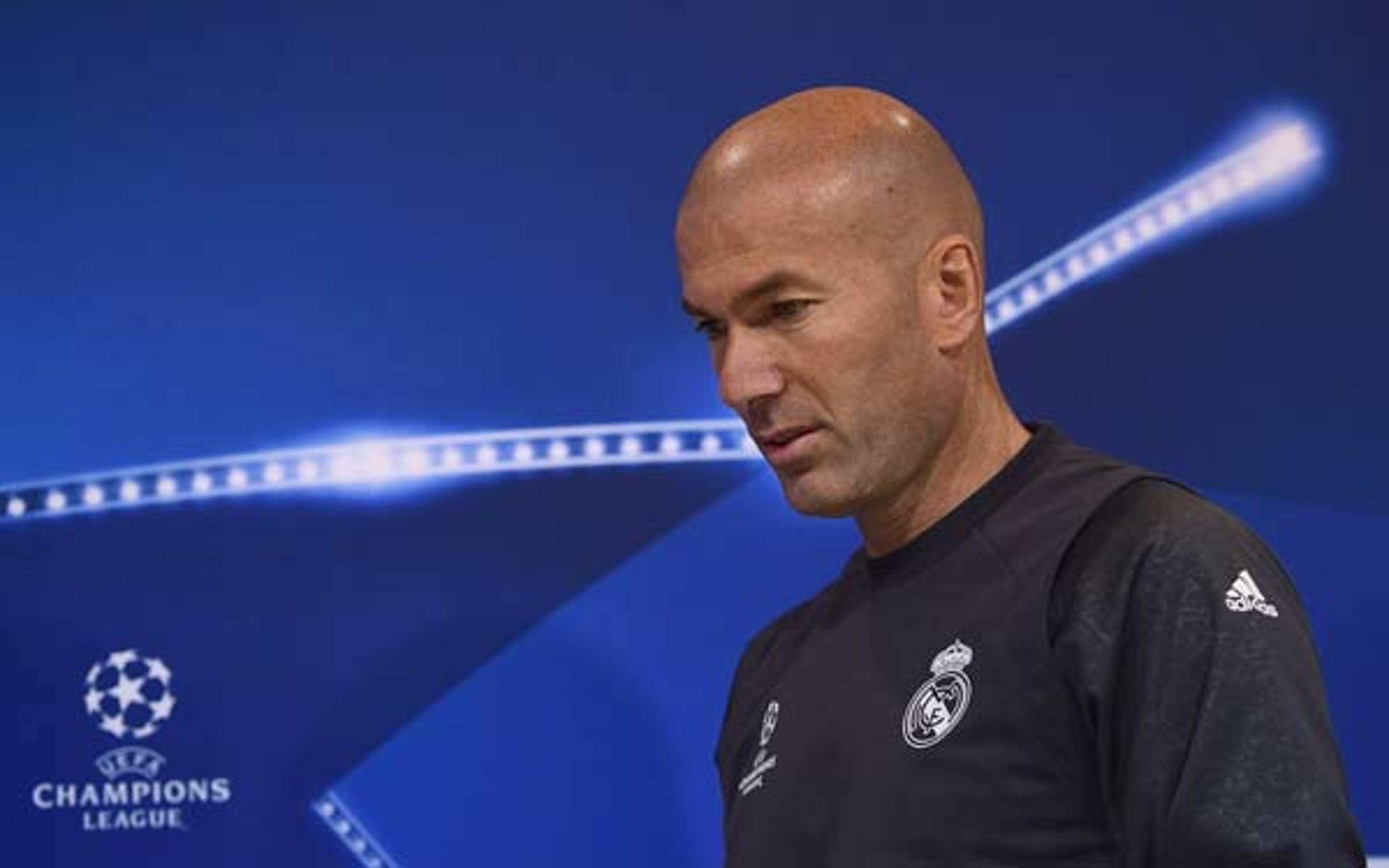 Zidane tem dúvida para montar o Real contra a Juventus na Champions