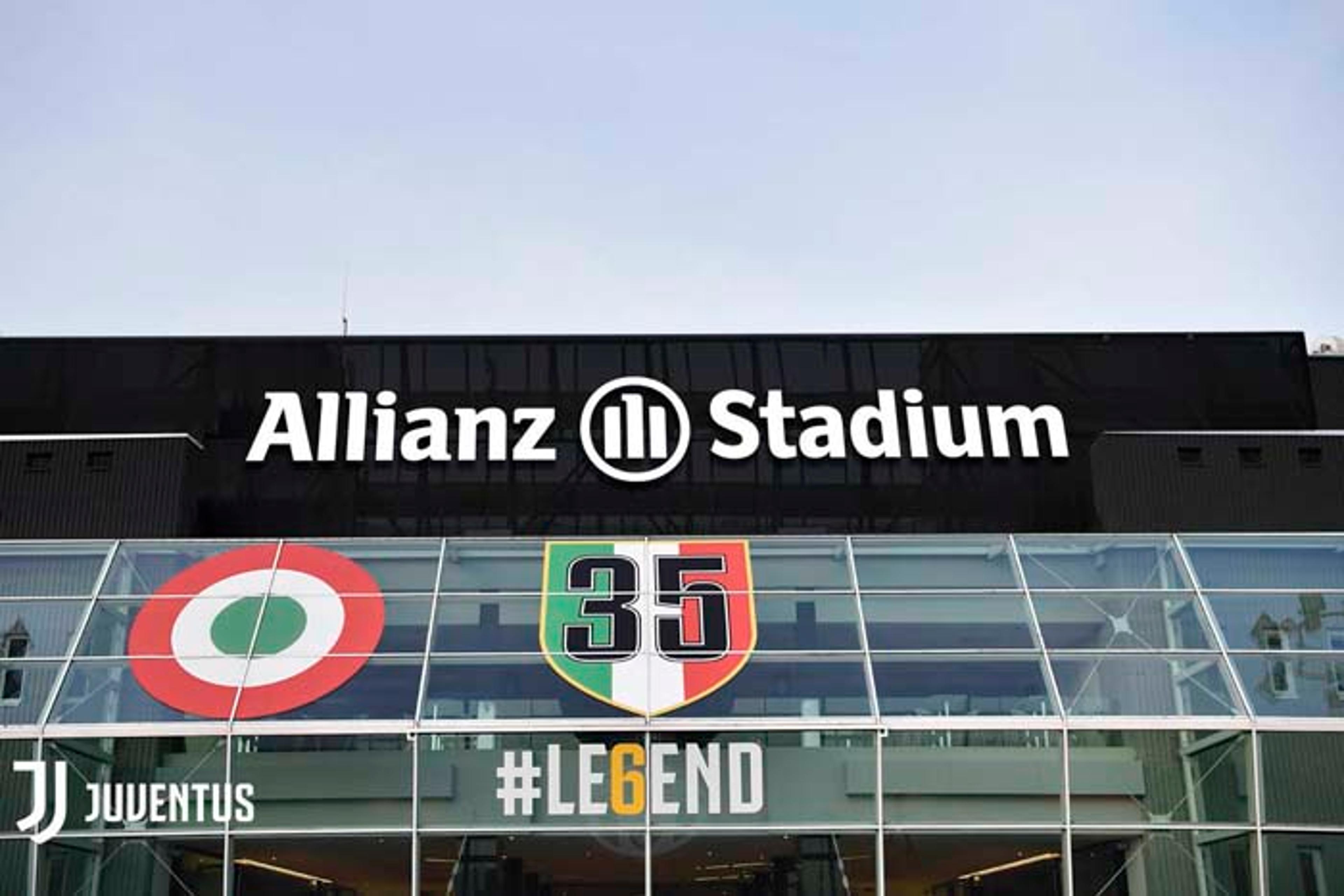 Juventus vende naming rights de seu estádio e será mais um da Allianz