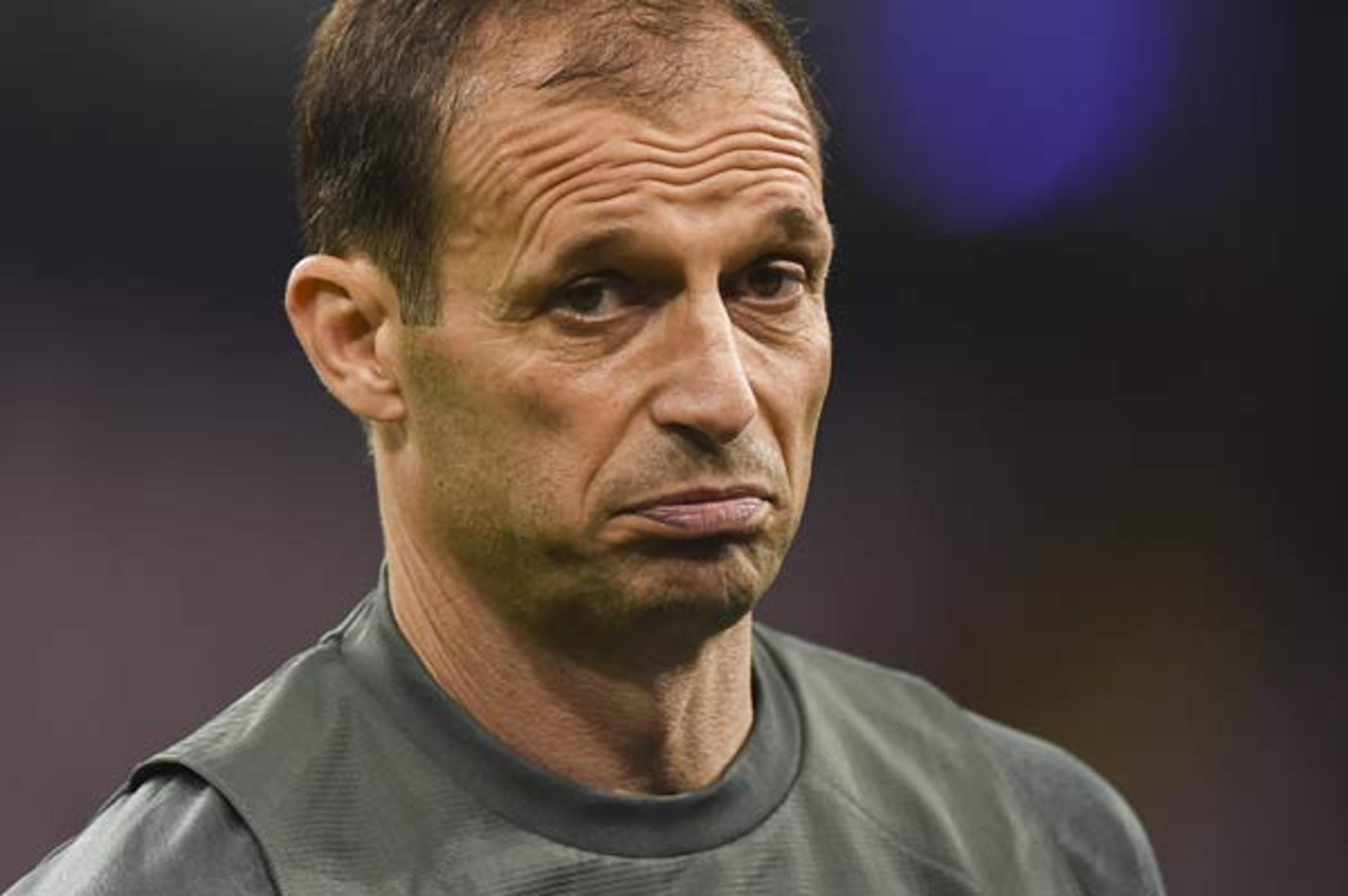 Allegri quer acabar com a sina de vice da Juventus: ‘Temos que vencer’