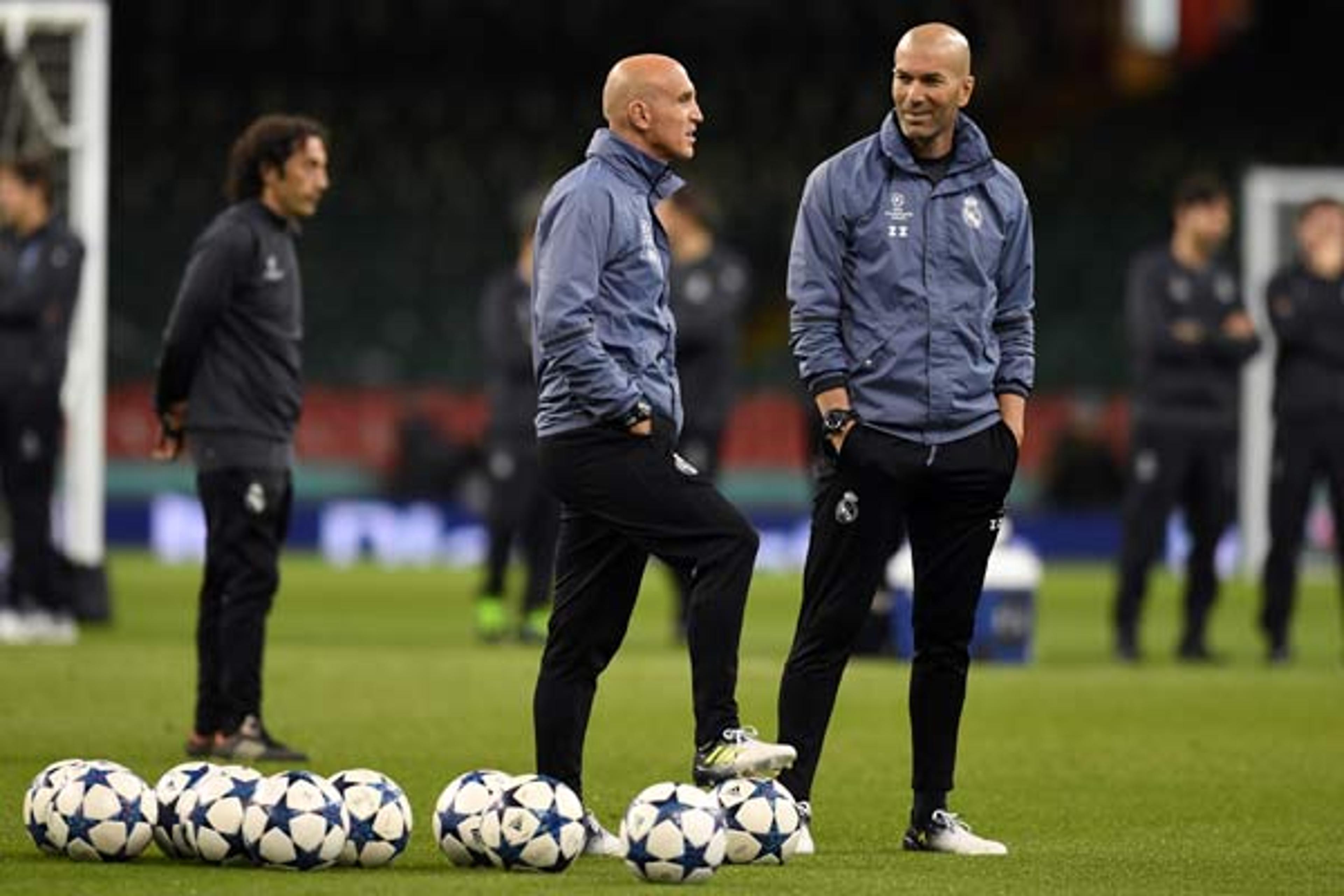 Zidane descarta favoritismo do Real na Champions: ‘50% para cada time’