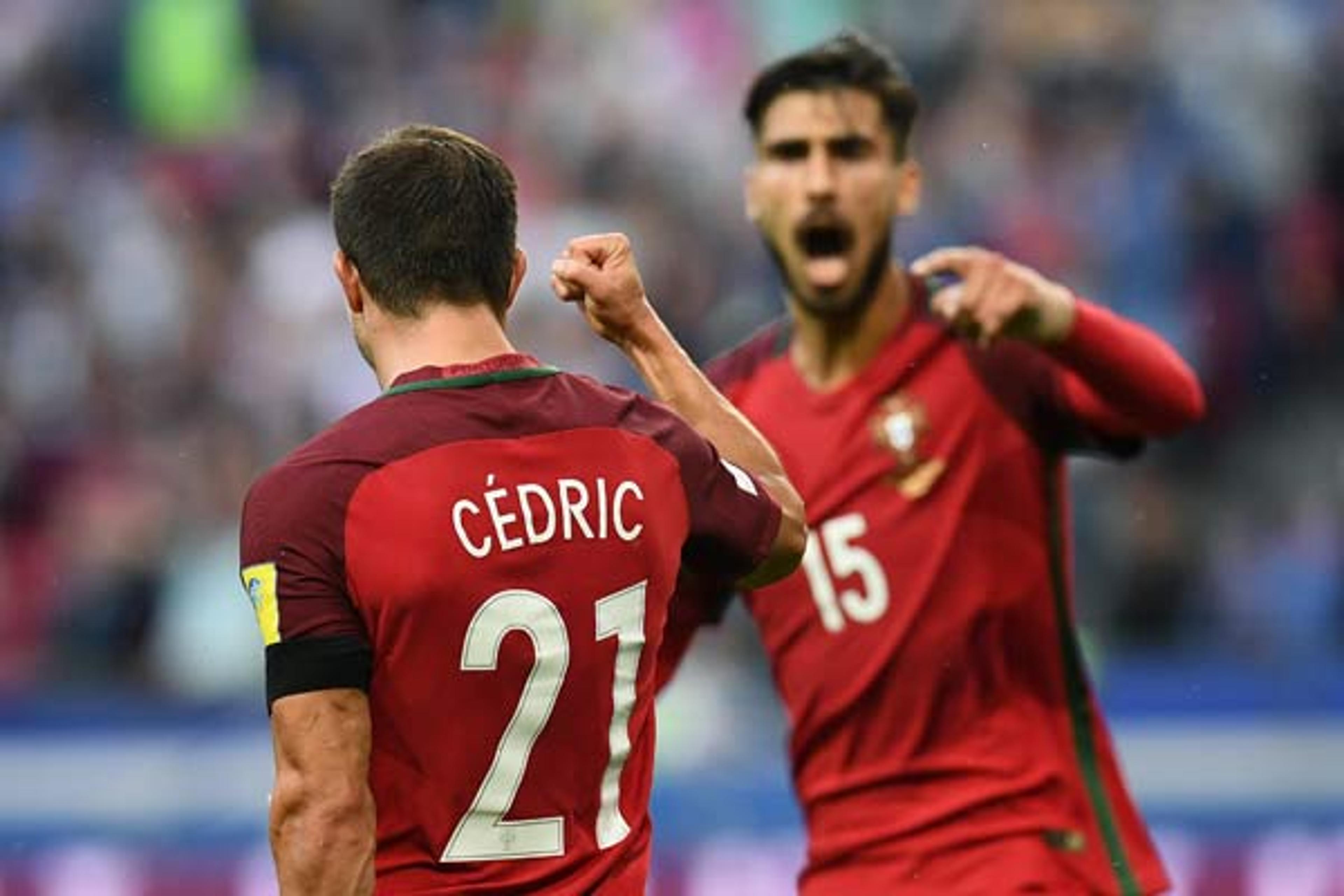 Autor do segundo gol português, Cédric sai frustrado com empate