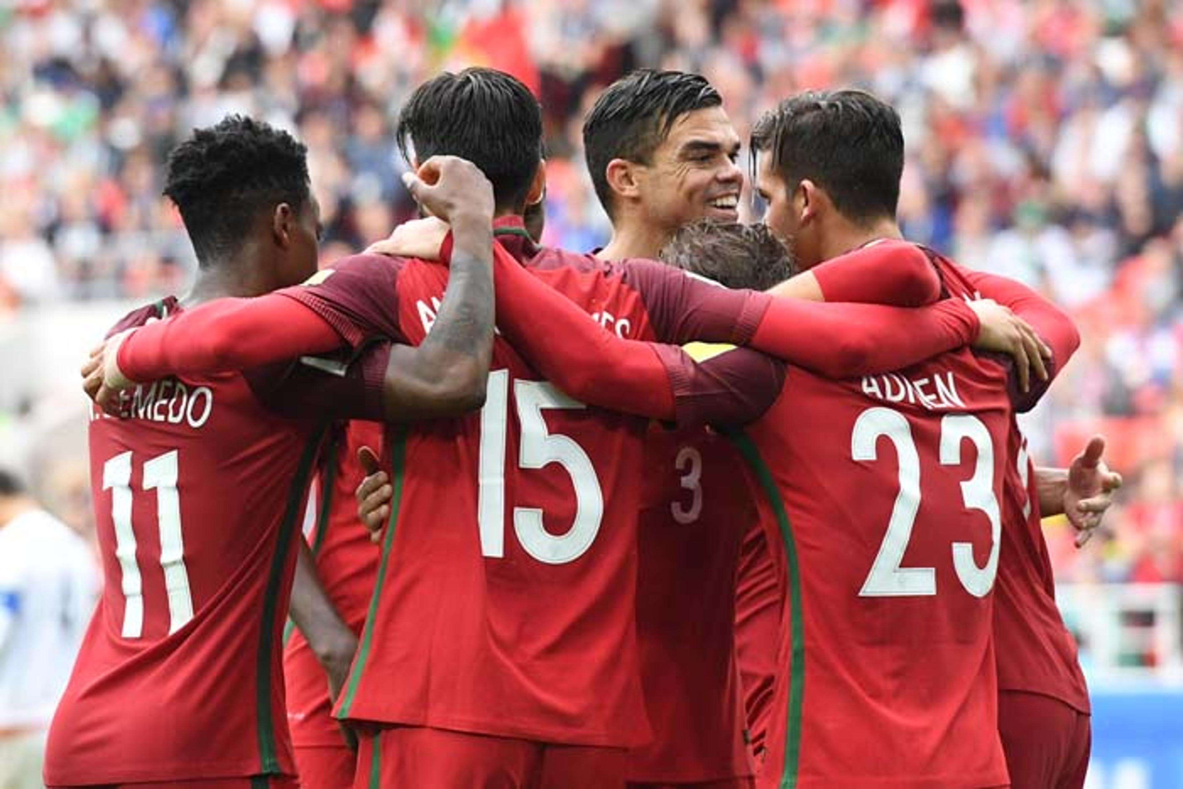 Portugal sofre, mas vence México na prorrogação e termina em terceiro