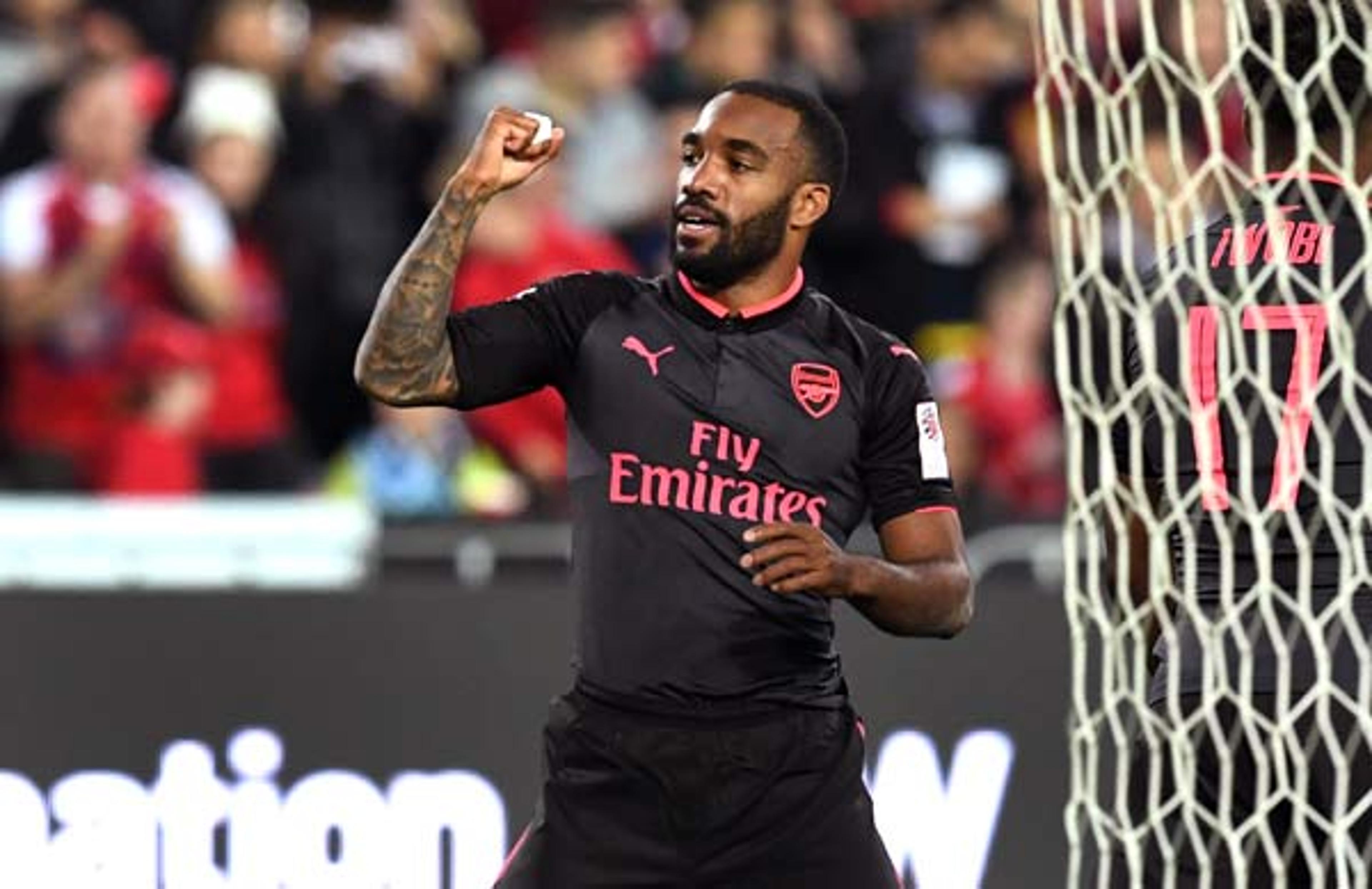 Lacazette estreia com gol em vitória do Arsenal em amistoso na Austrália