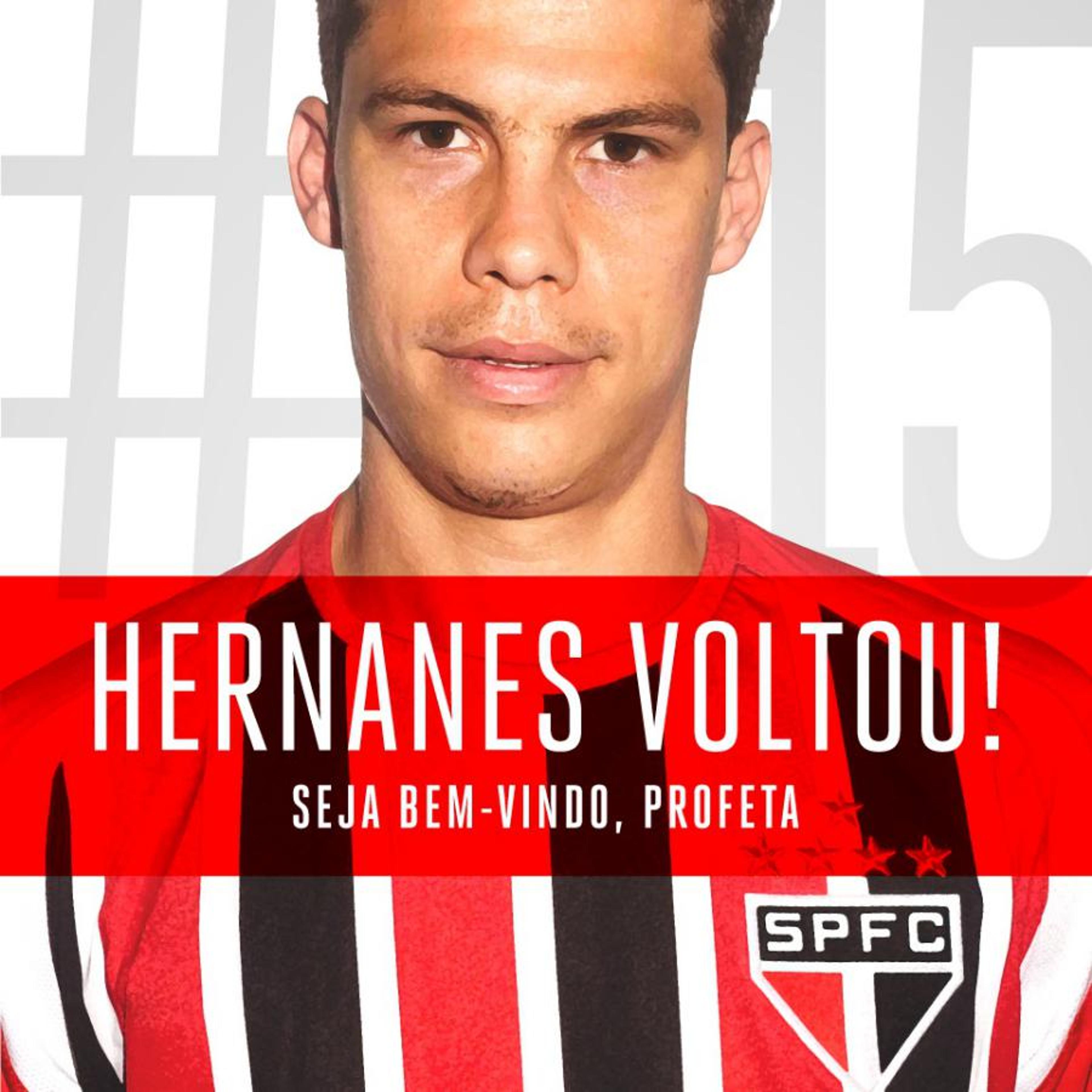 No BID, Hernanes chega nesta sexta e já pode reestrear pelo São Paulo