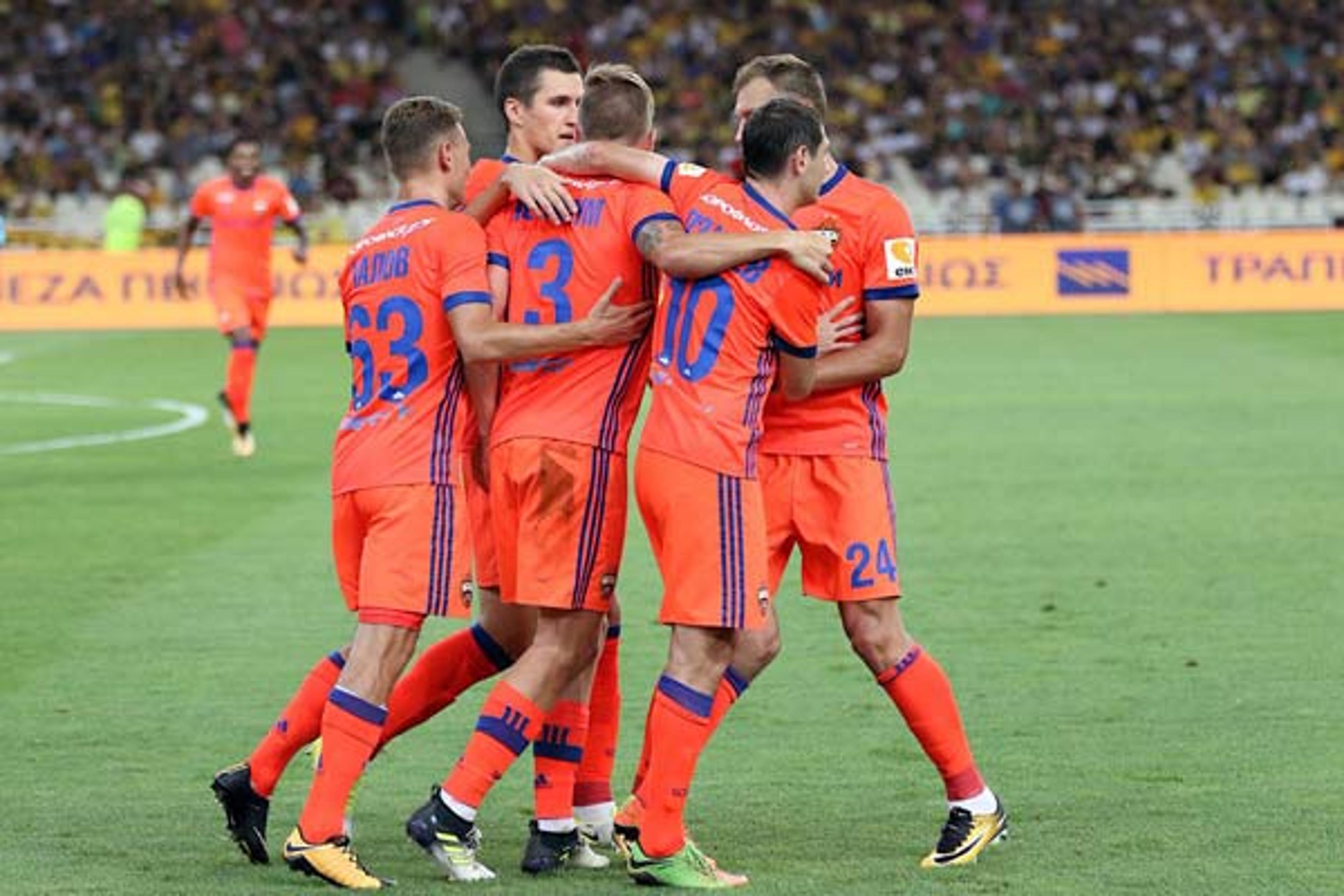 Com assistência de Vitinho, CSKA vence e leva vantagem na Champions