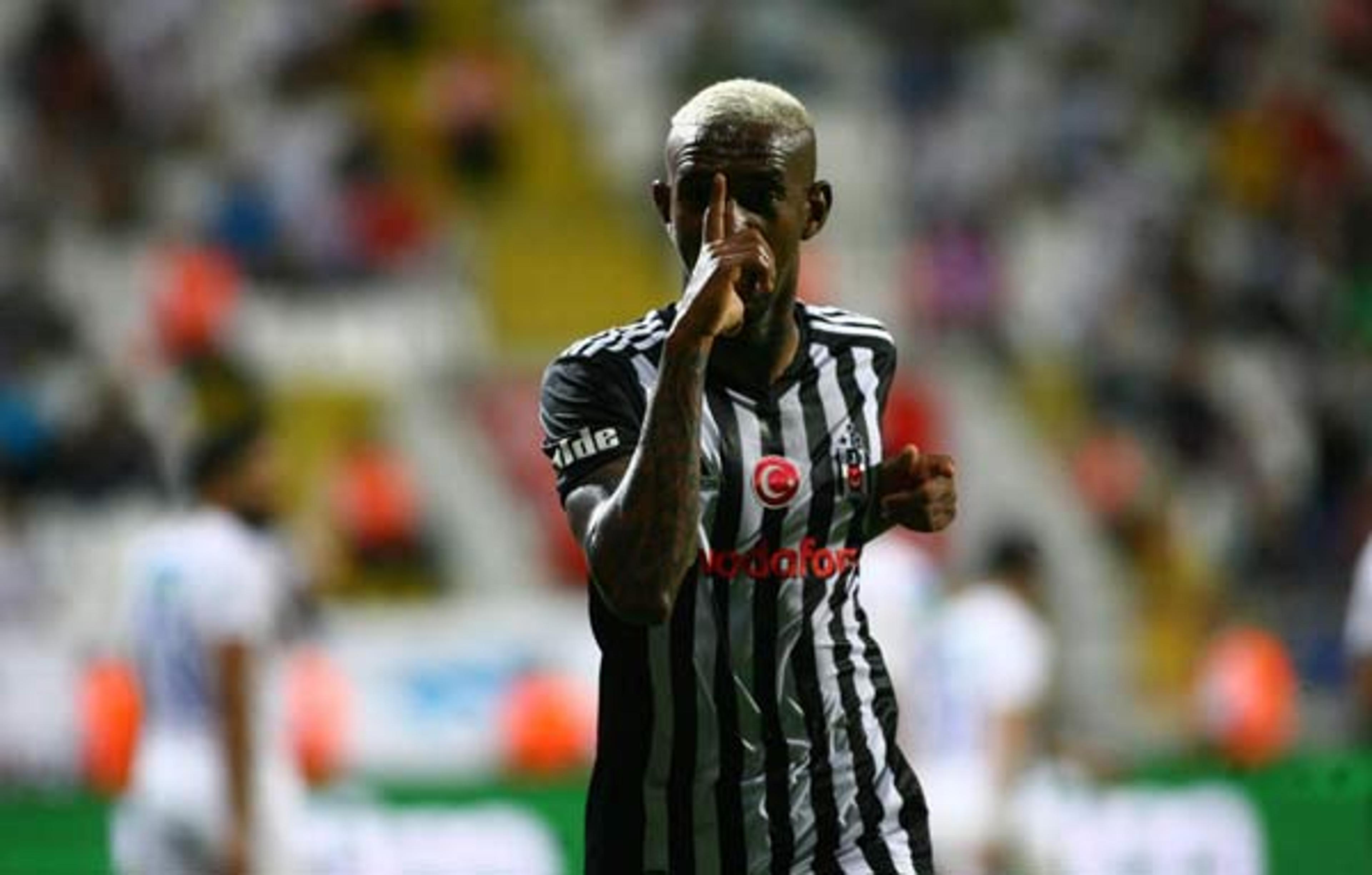 Anderson Talisca marca em empate do Besiktas no Campeonato Turco