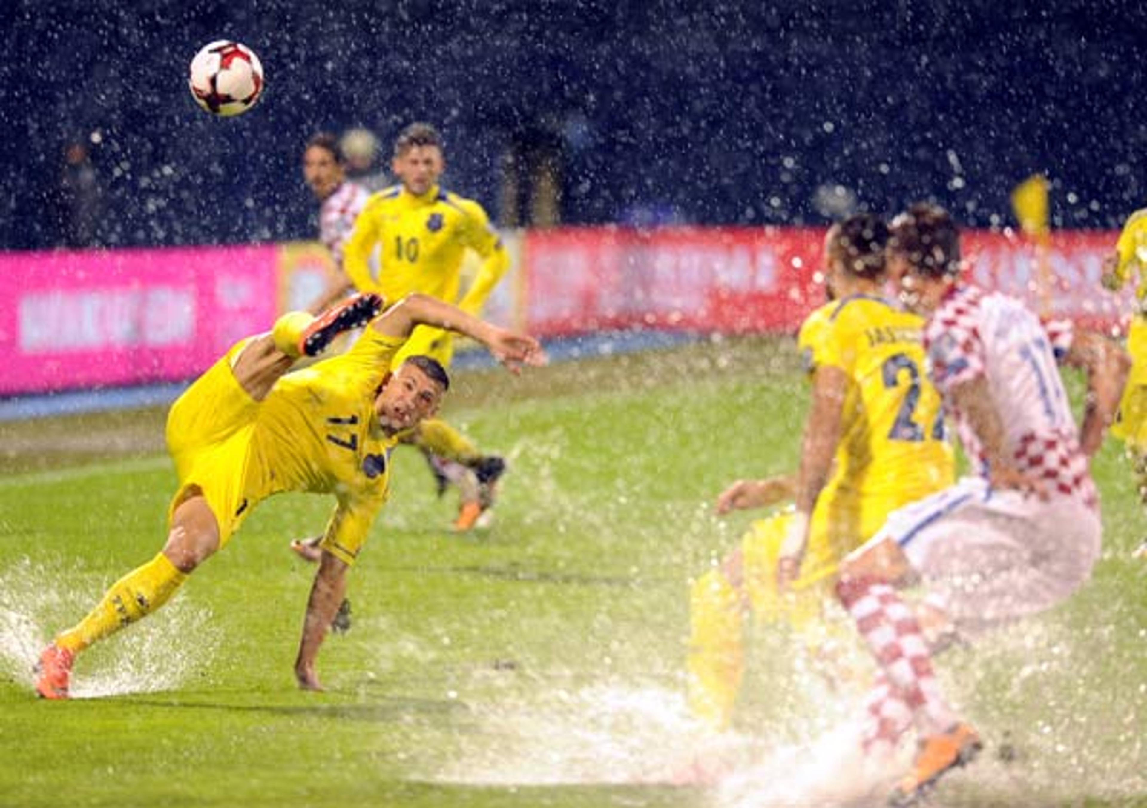 Por conta de forte chuva, Croácia x Kosovo é adiado pelas Eliminatórias