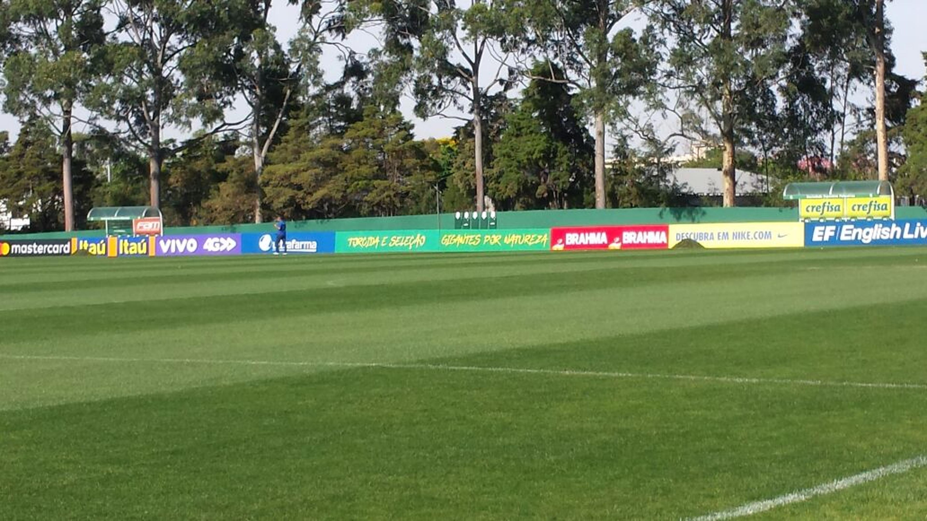 CBF já trabalha no CT do Palmeiras para receber treinos da Seleção