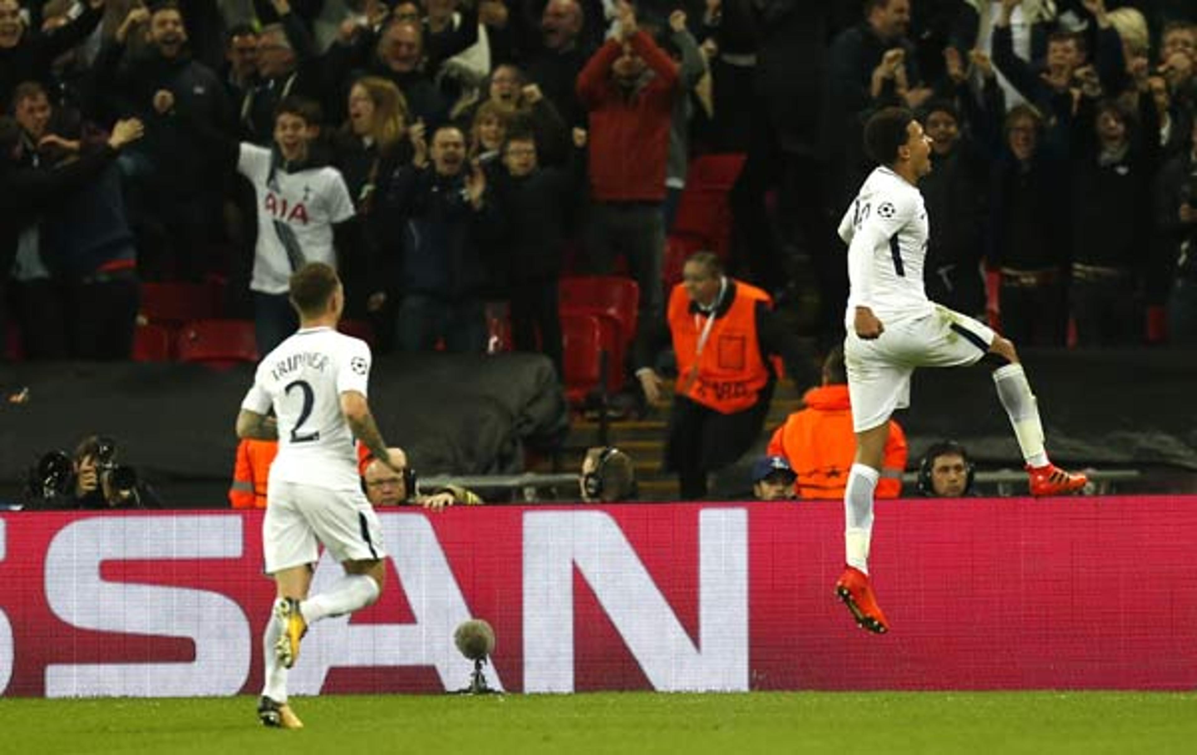 Dele Alli brilha, Tottenham vence e estraga estreia do Real em Wembley