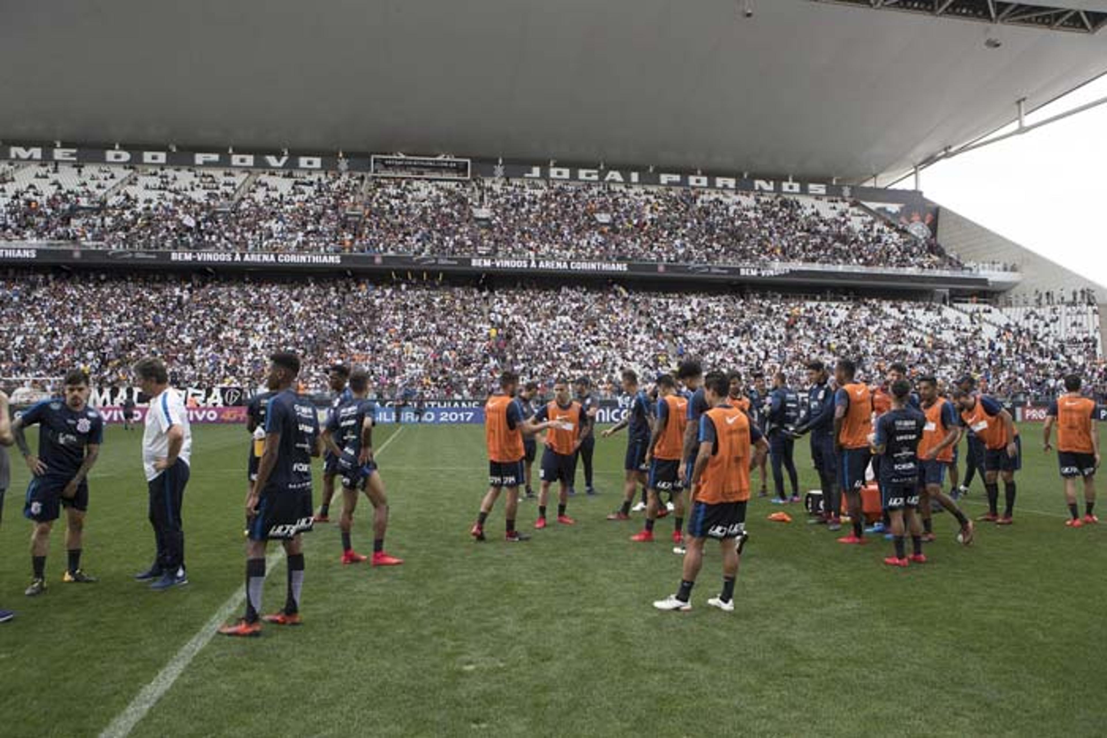 Corinthians fará treino na Arena na véspera do Dérbi e tenta abrir à Fiel