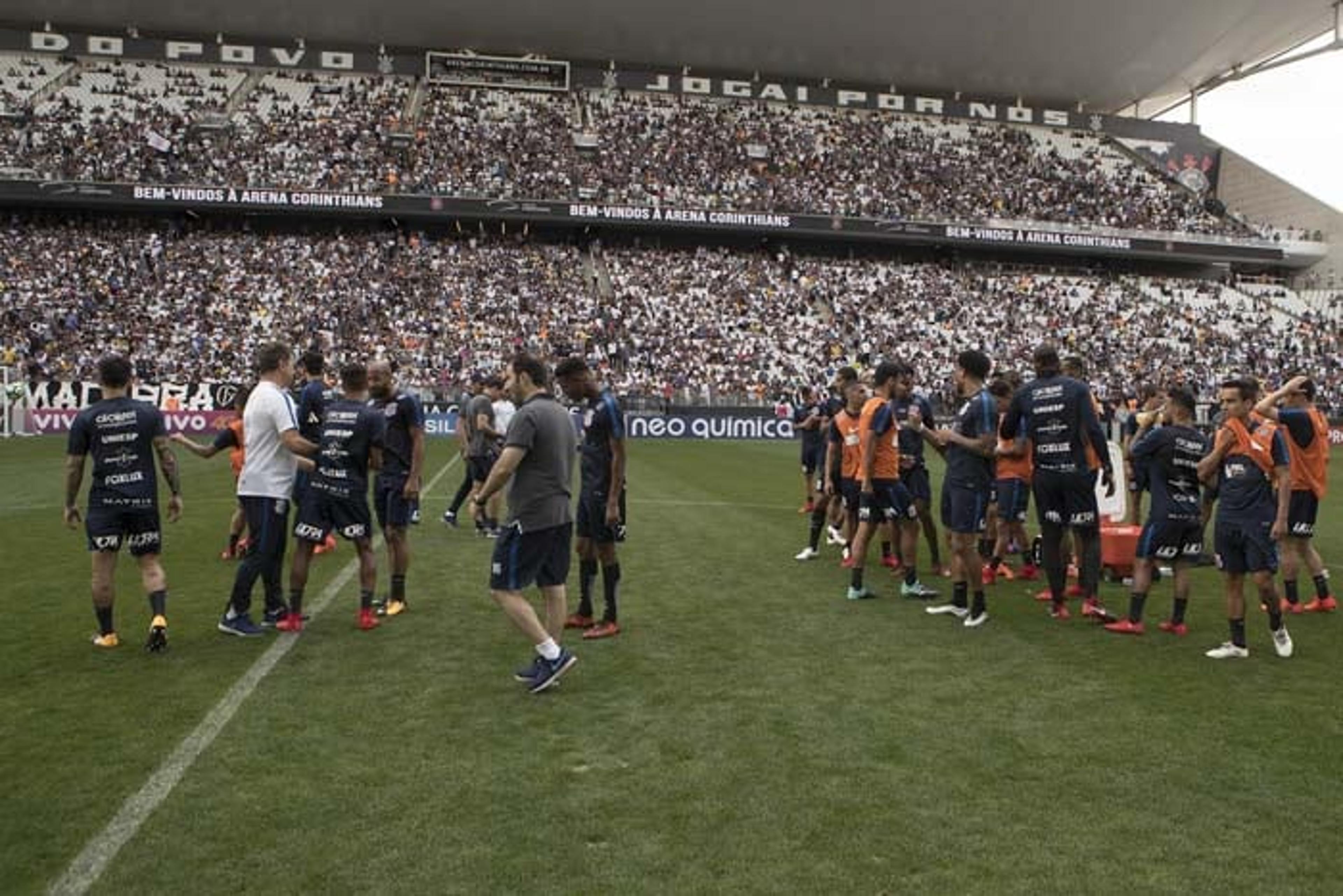 Treino do Corinthians na Arena antes do Dérbi será aberto ao público