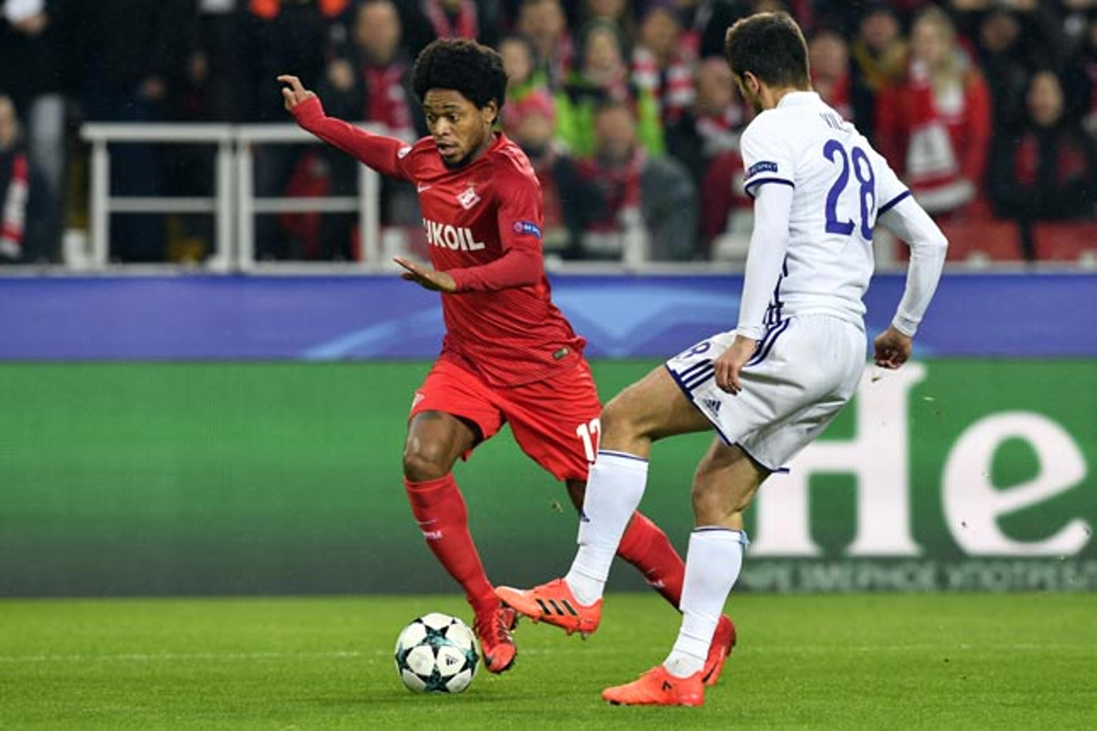 Luiz Adriano faz golaço em vitória do Spartak Moscou sobre o Zenit