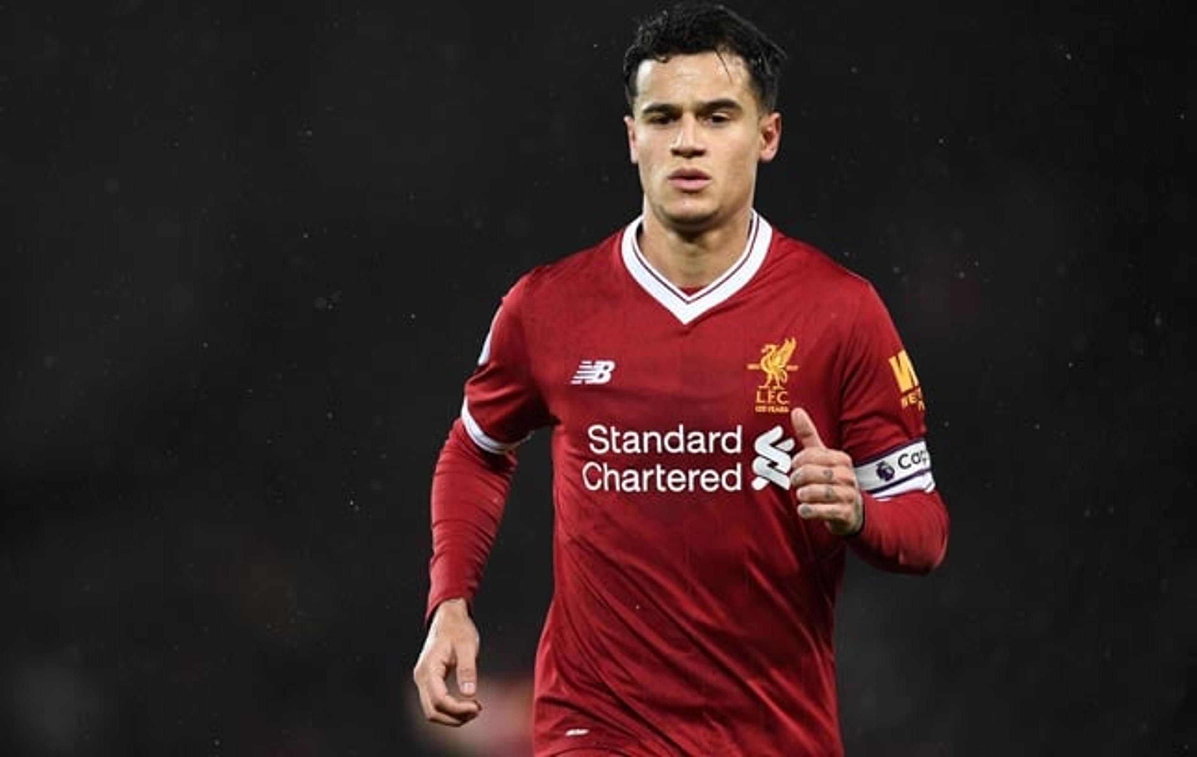 Liverpool confirma medalha da Champions a Philippe Coutinho