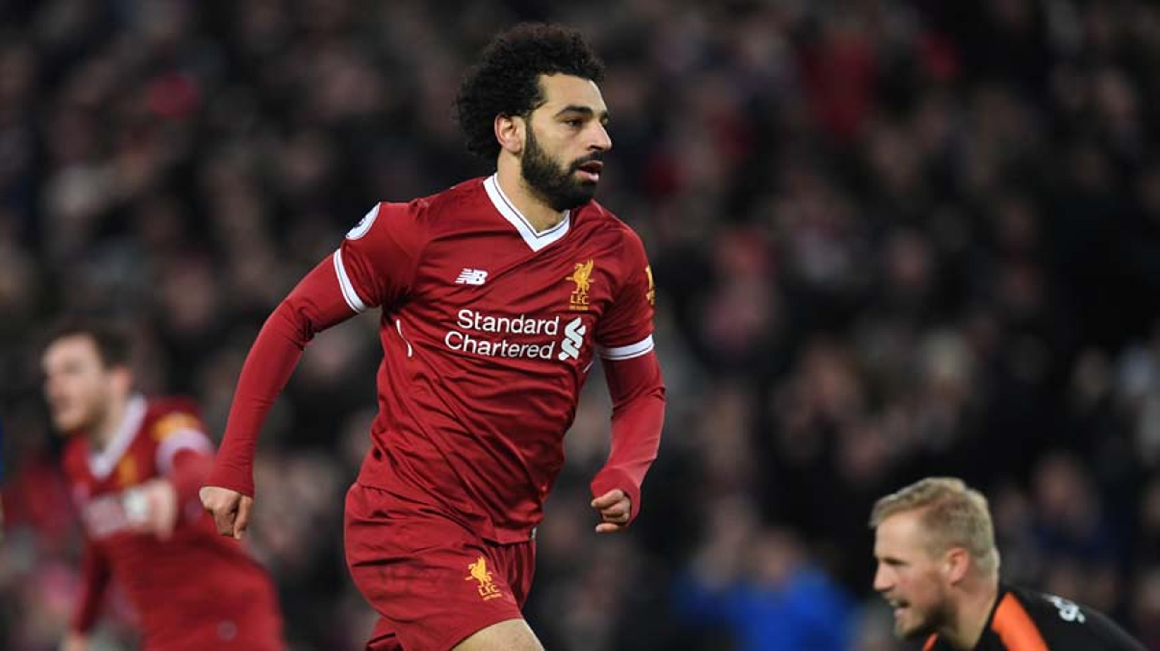 O cara do momento! Salah decide em virada do Liverpool sobre o Leicester