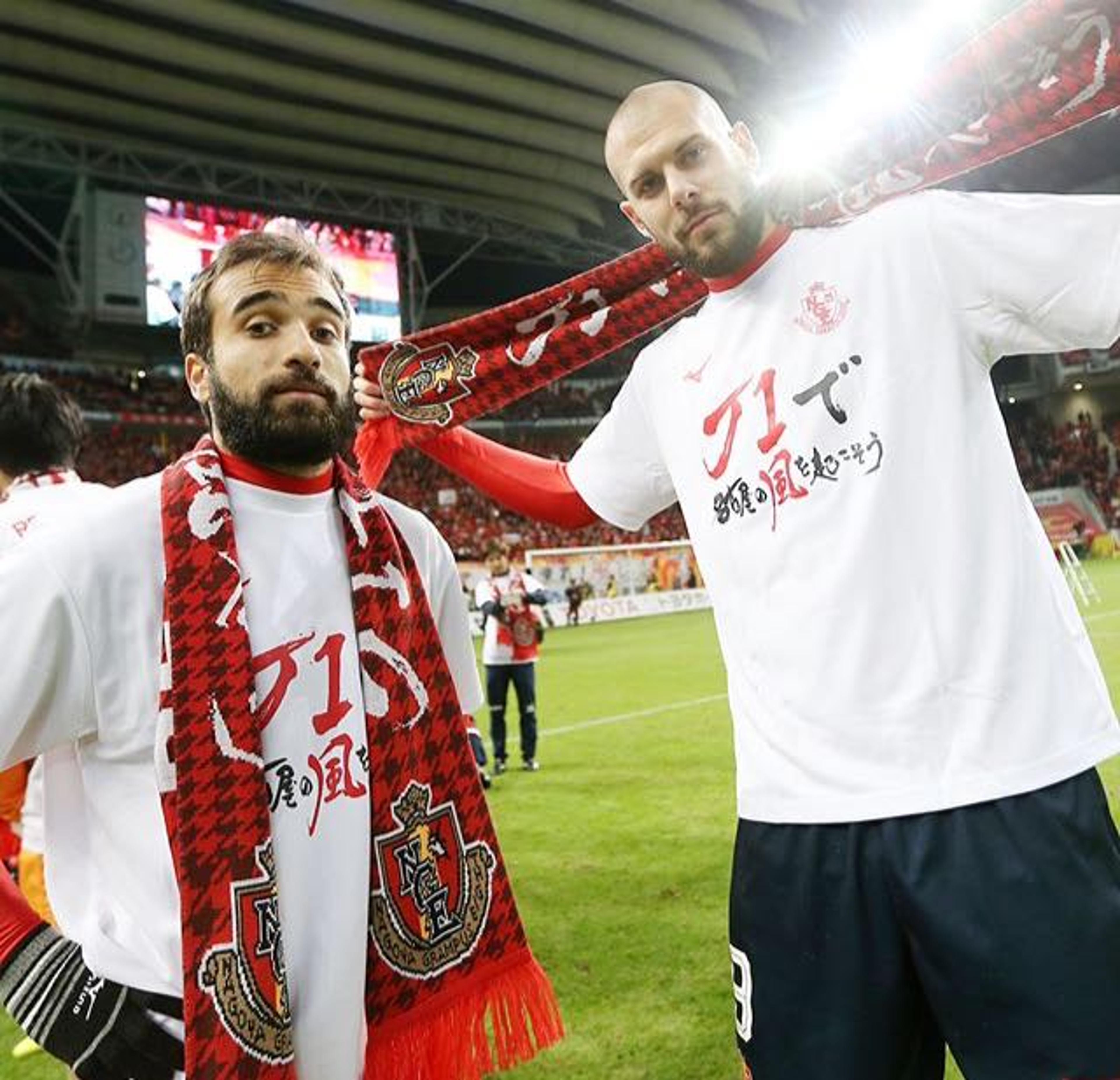 Destaque do Nagoya, Gabriel Xavier dá boas-vindas a Jô: ‘Excelente’