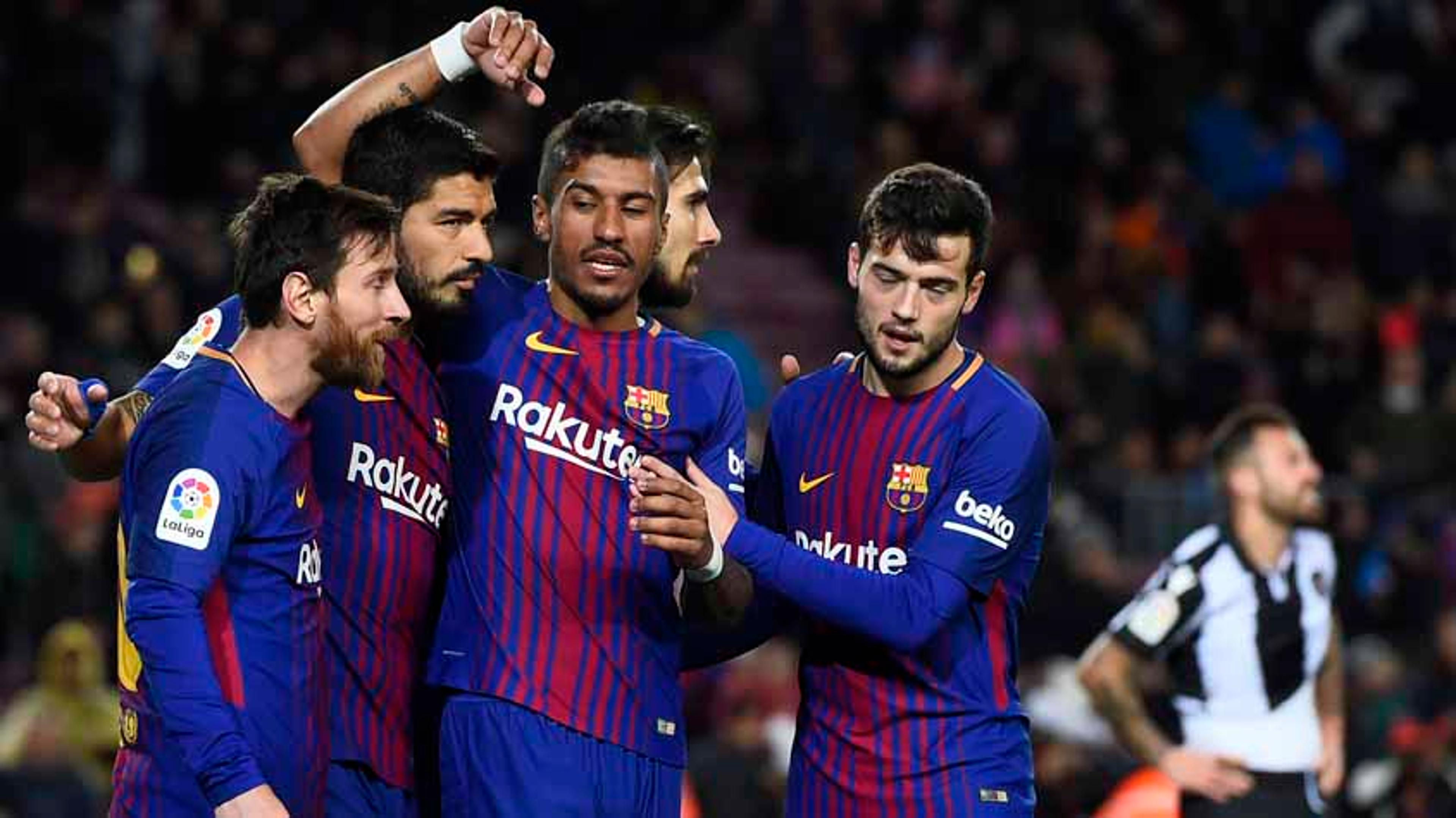 La Liga destaca poderio ofensivo de Paulinho no Barcelona, assista