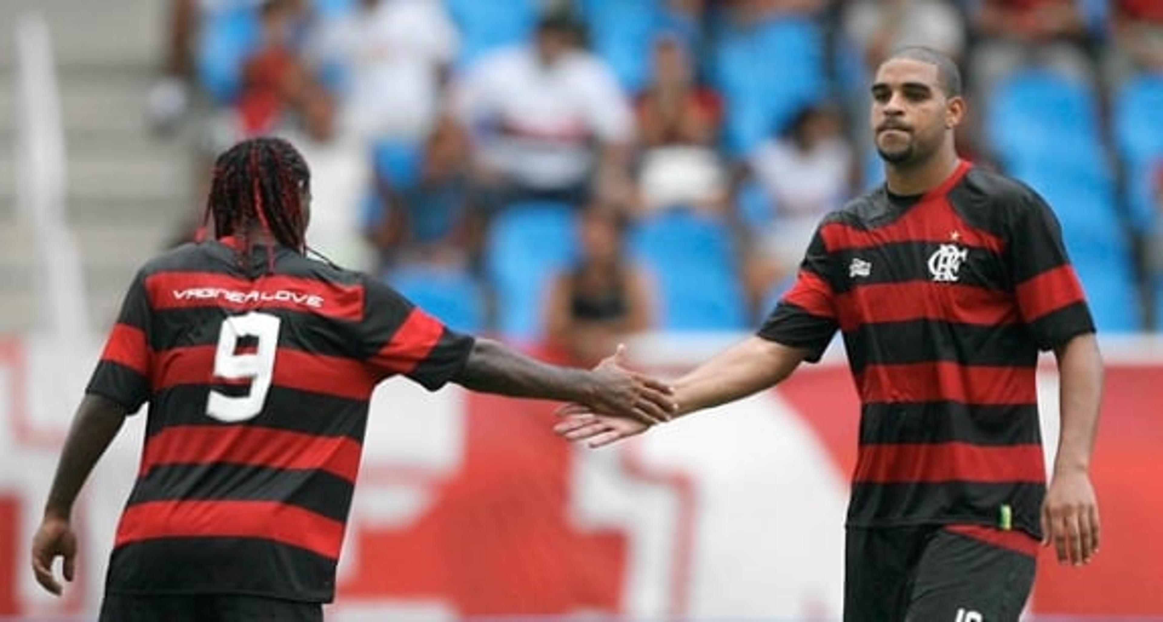 Império do Amor: Adriano celebra boa fase de Vágner Love no Sport