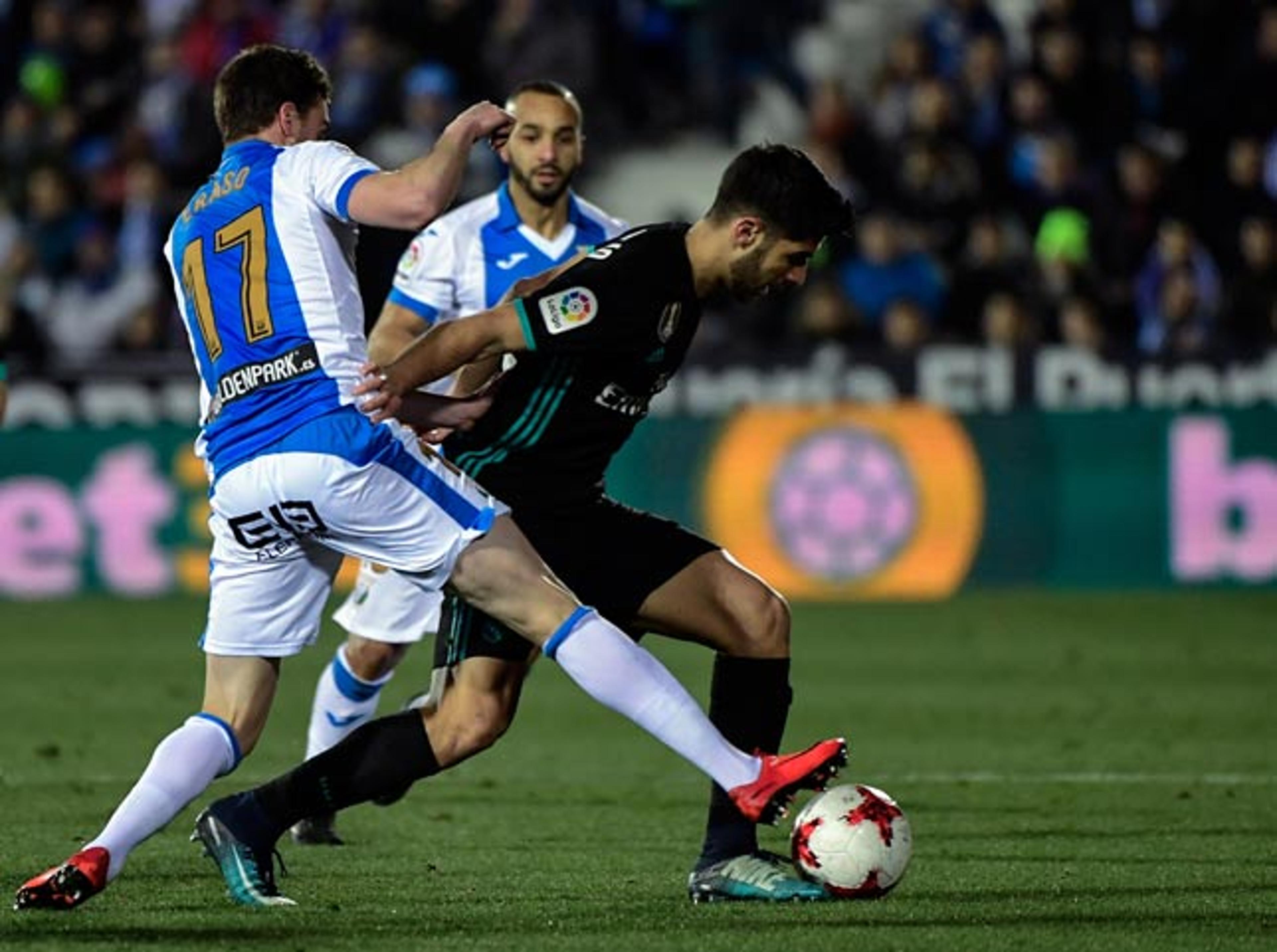 Asensio marca no fim, e reservas do Real batem o Leganés na Copa do Rei