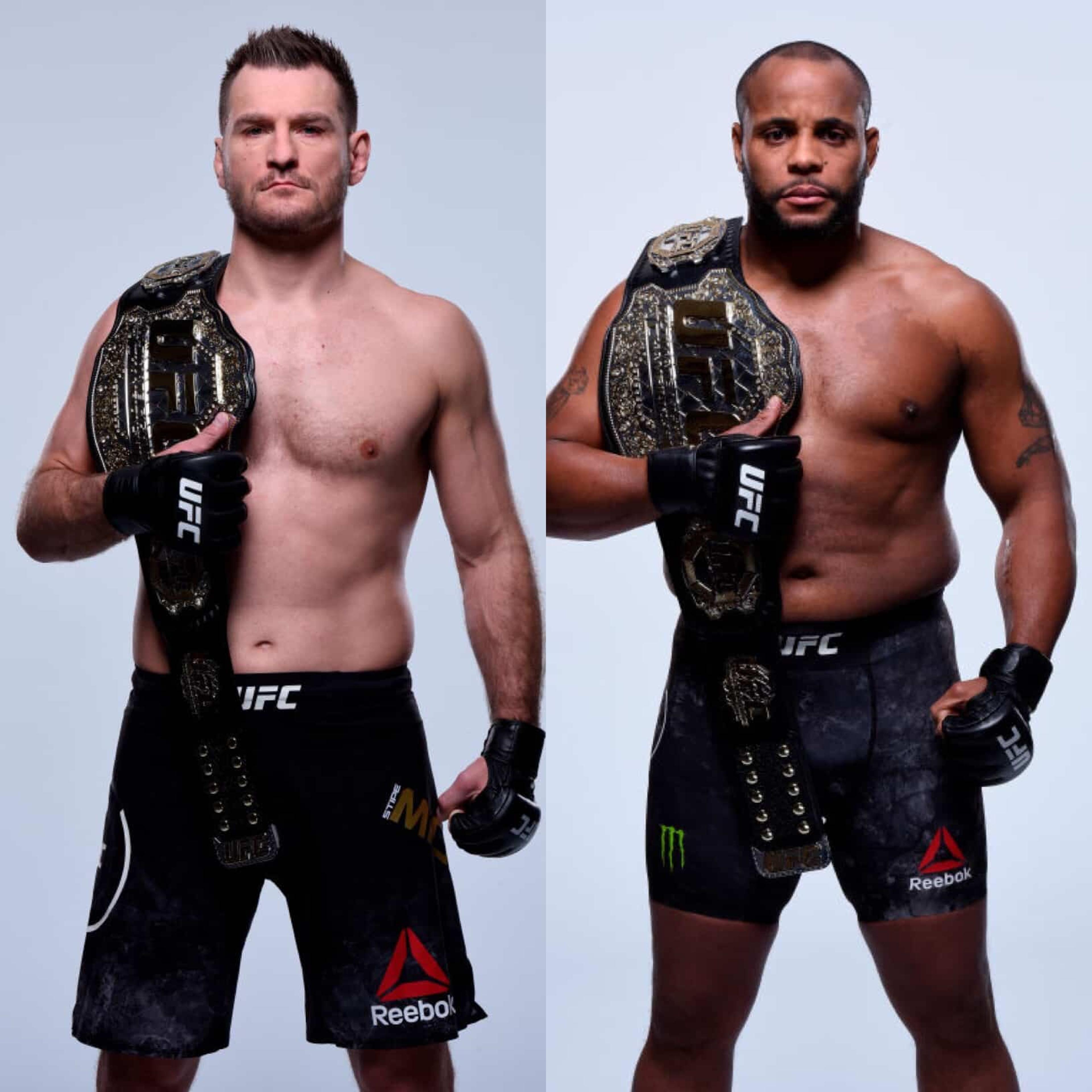 Vale cinturão! UFC anuncia superluta entre Miocic e Cormier para julho