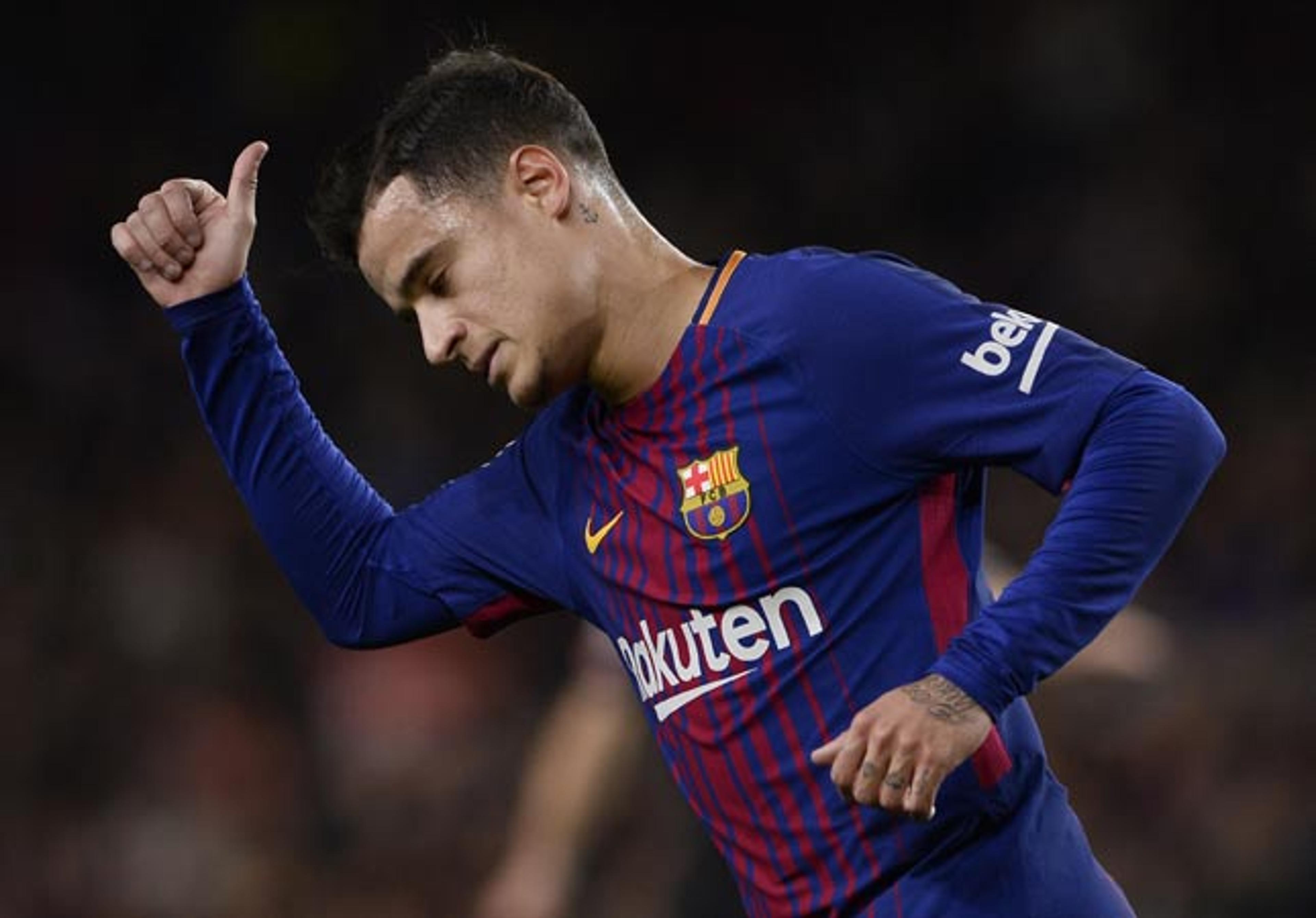 Ernesto Valverde elogia Coutinho: ‘Pode jogar em várias posições’