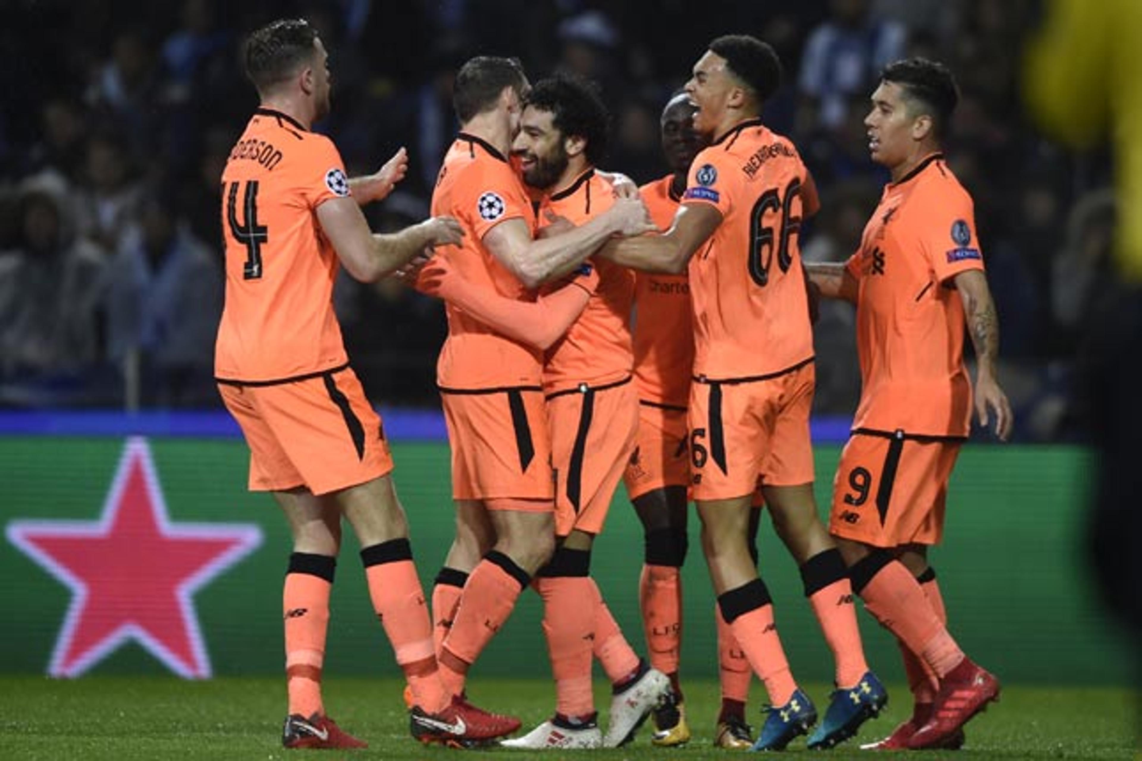 Liverpool goleia o Porto e encaminha vaga às quartas da Champions