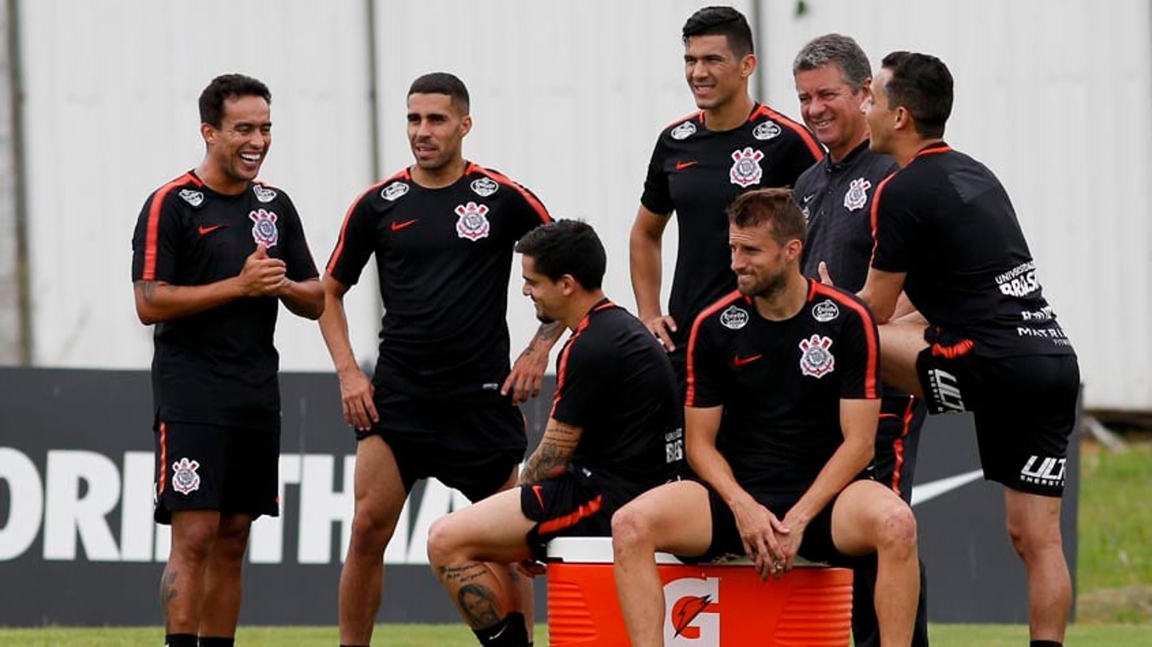 Com reforço no campo, Corinthians se prepara para encarar o Red Bull