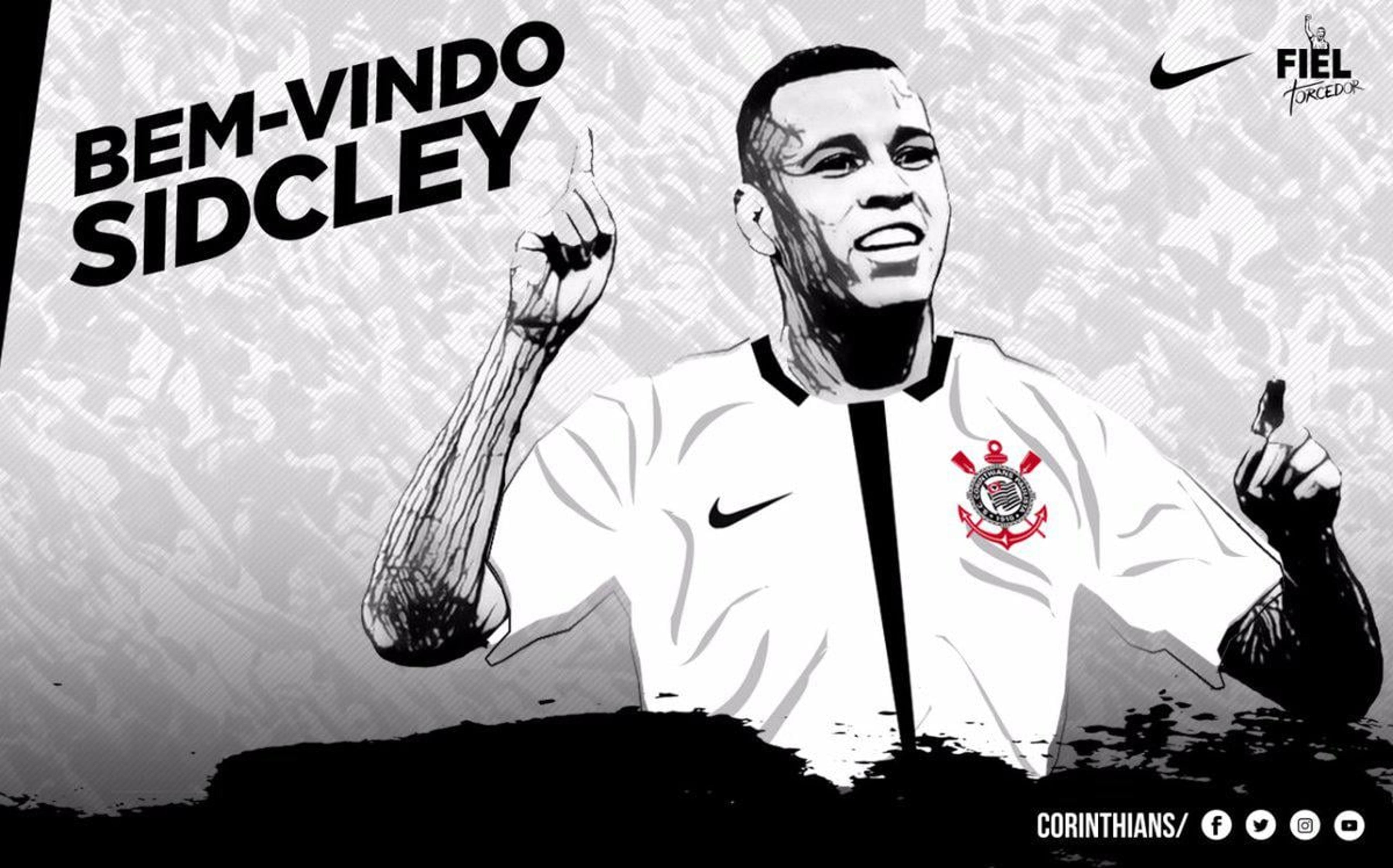 Corinthians anuncia contratação do lateral-esquerdo Sidcley