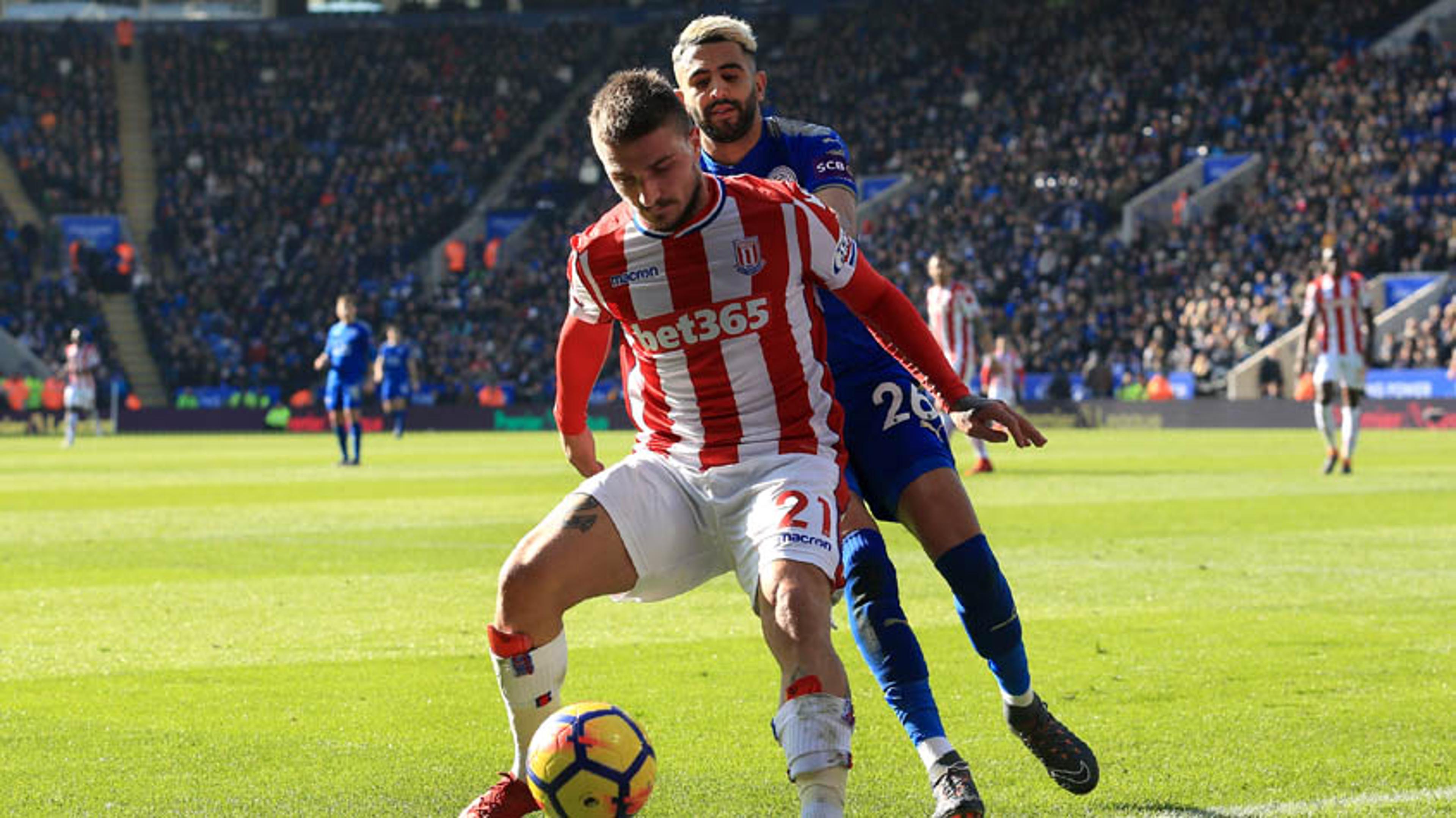 Leicester pressiona, mas fica no empate com o Stoke City