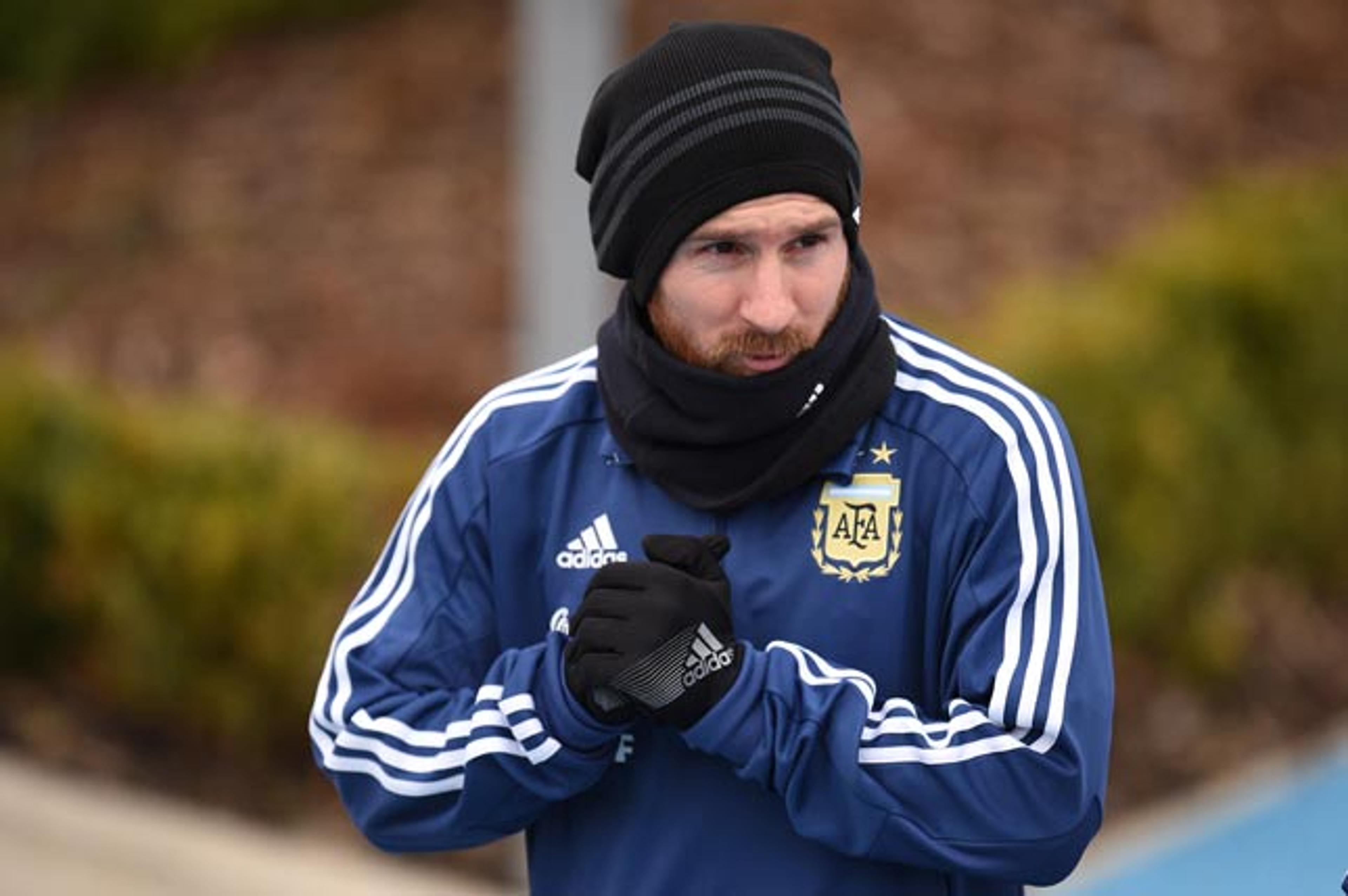 Com fadiga muscular, Messi é dúvida para amistoso contra a Itália