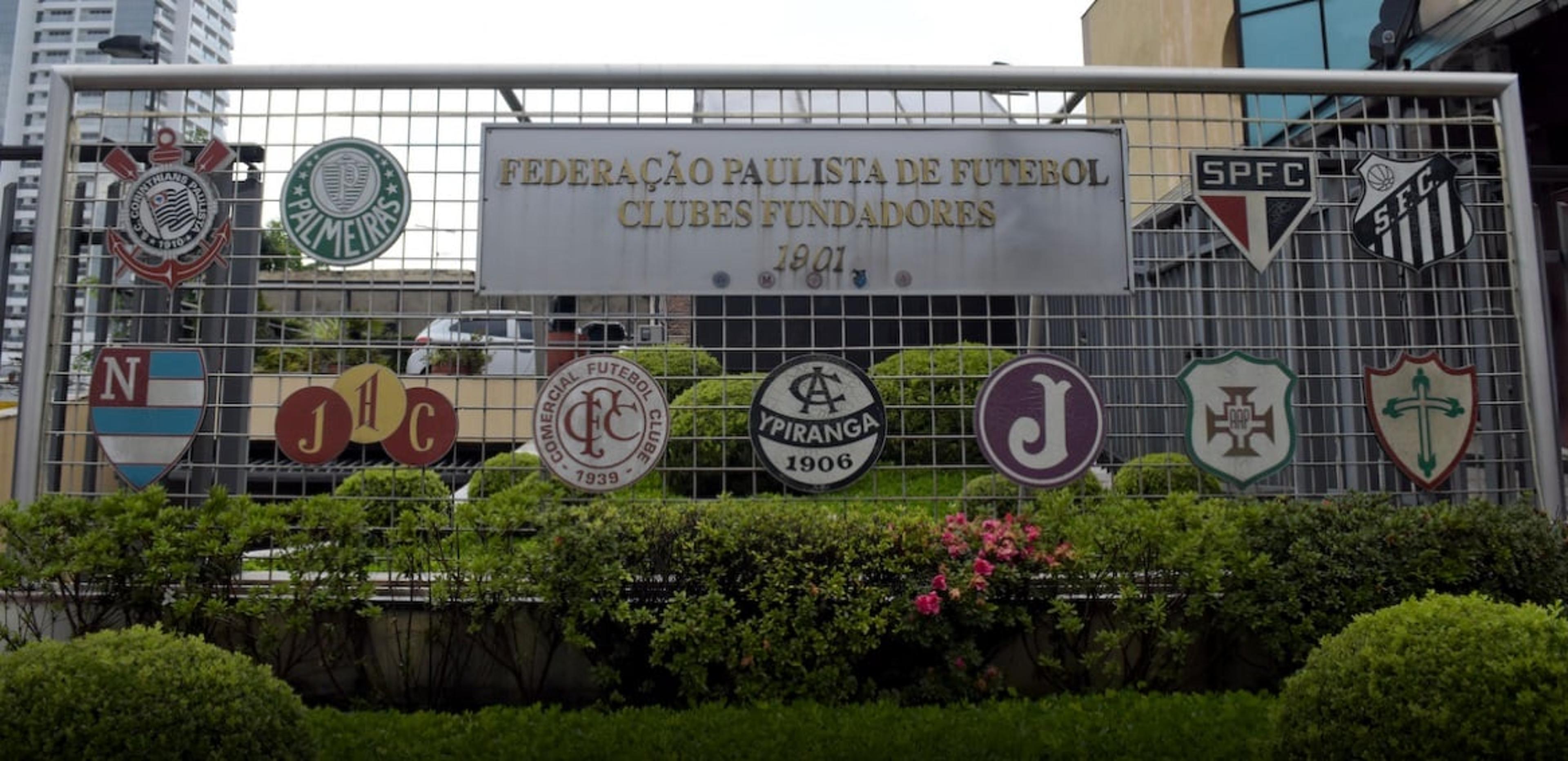 Sede da FPF é alvo de vandalismo após final do Campeonato Paulista