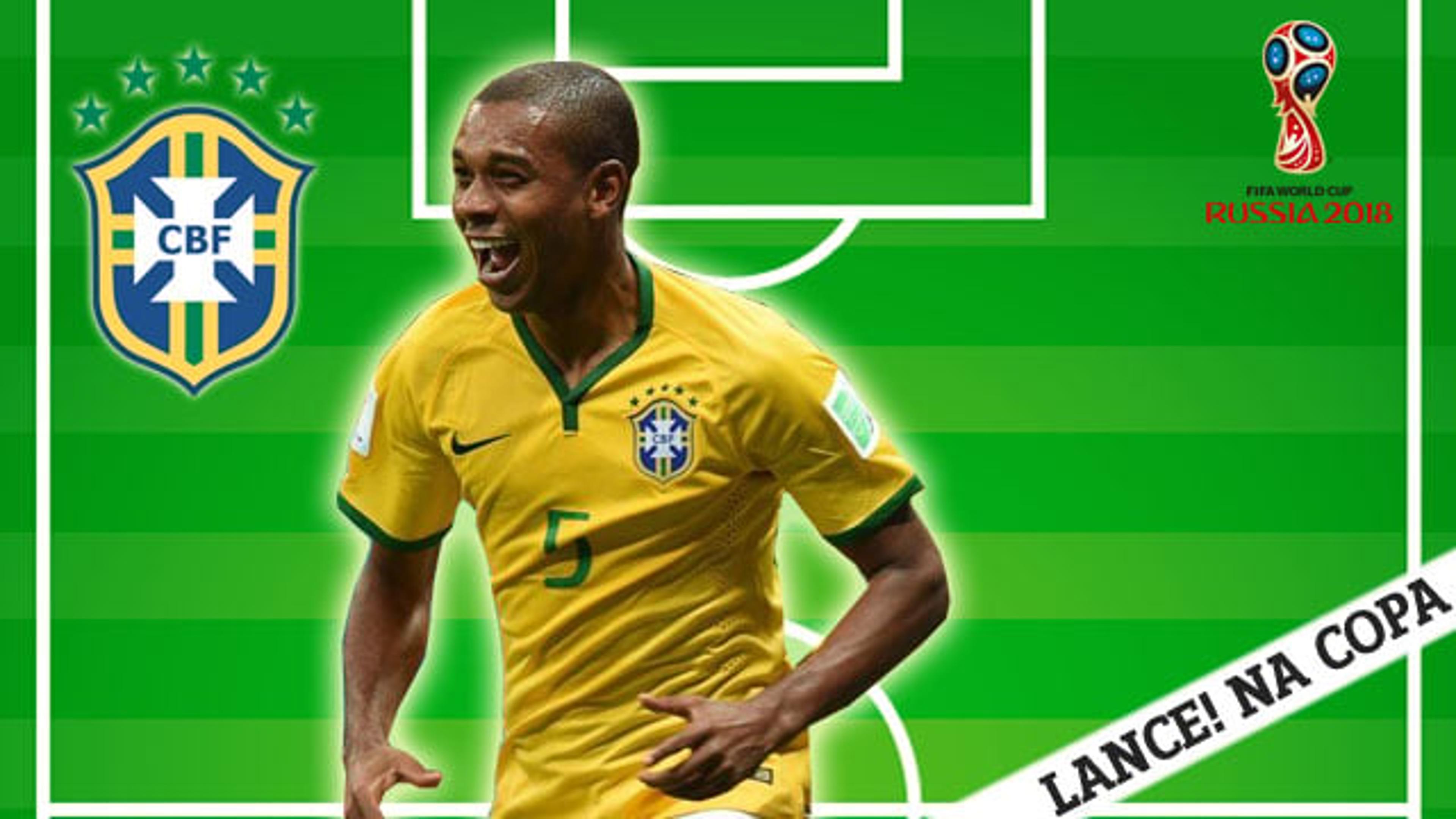 LANCE! NA COPA: Raio-X de Fernandinho, volante do Brasil na Rússia 2018