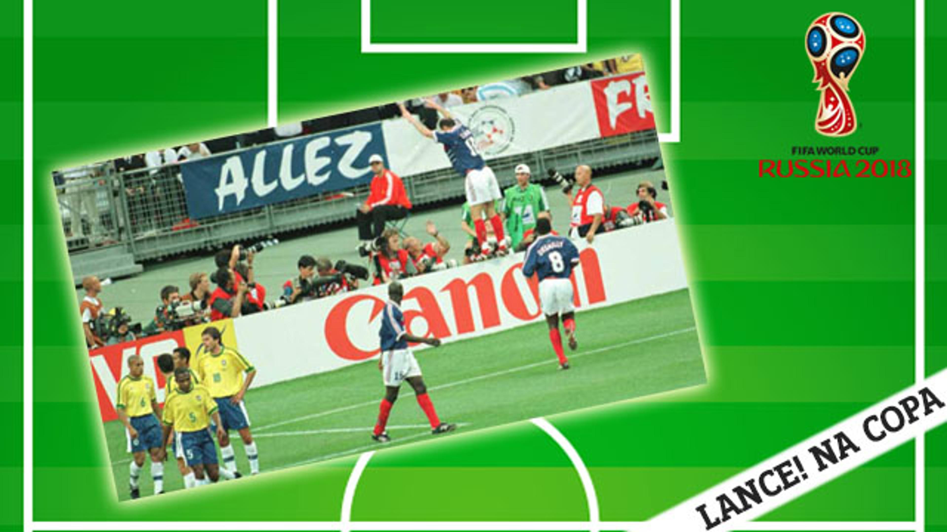 LANCE! NA COPA: Com doses de drama, Brasil foi vice na França em 98; relembre