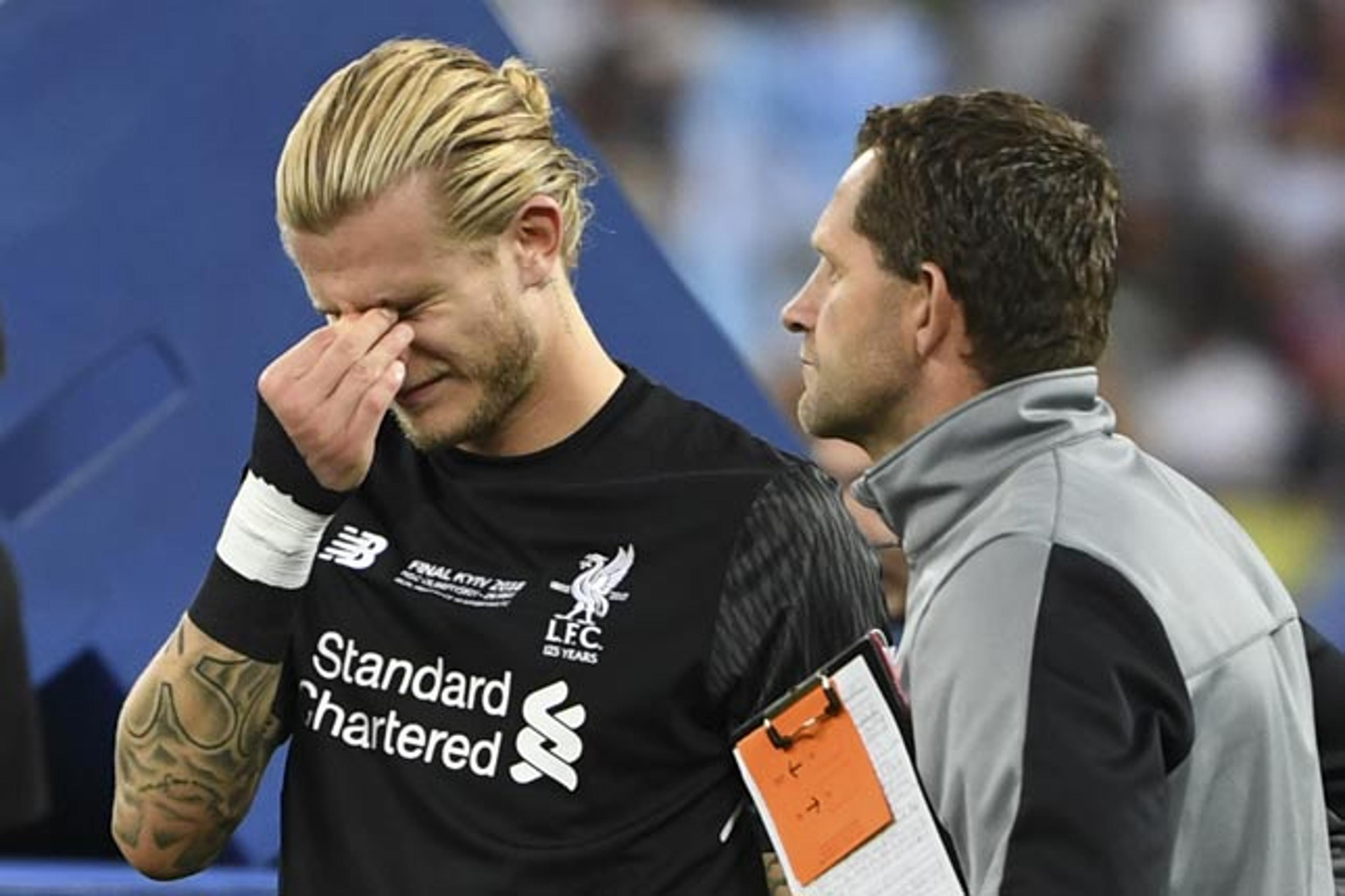 Karius lamenta erros contra o Real: ‘Peço desculpas. É muito duro’