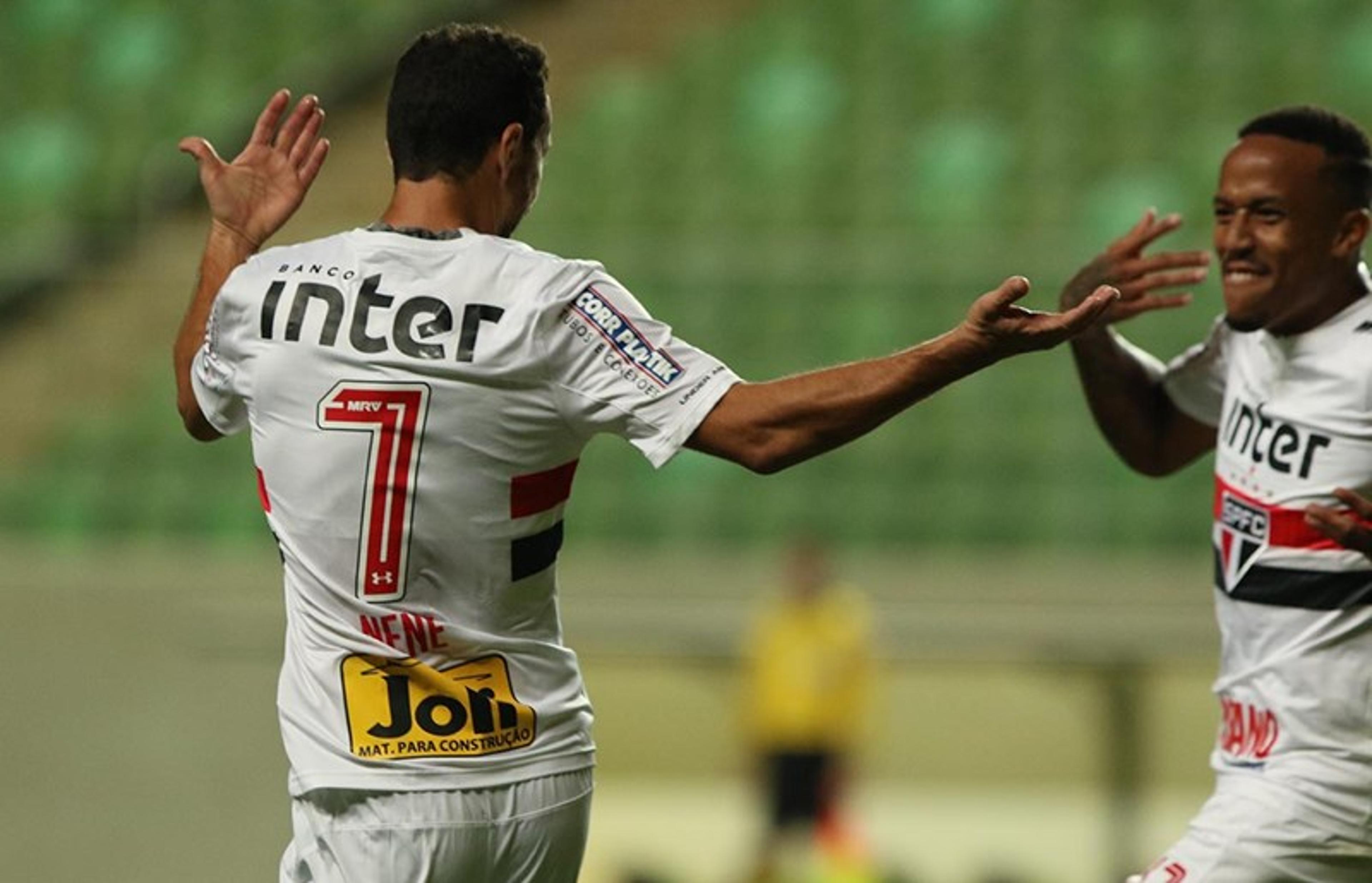 Nenê revela malandragem no gol de falta do São Paulo no Independência